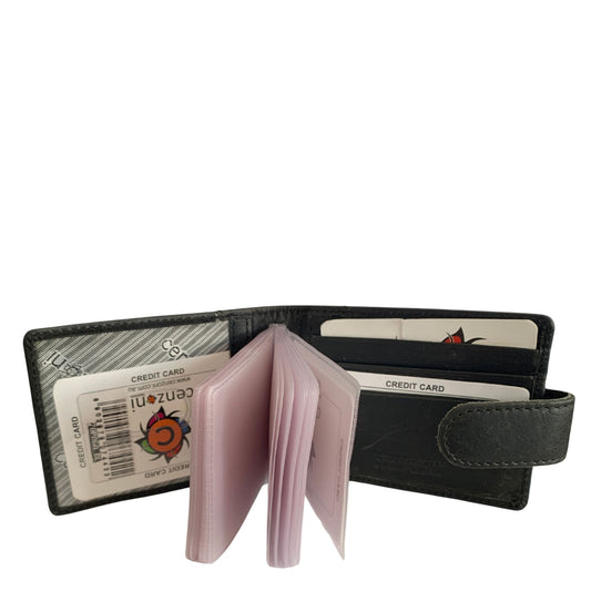 ZOP06A ~ Leather Card Holder Wallet