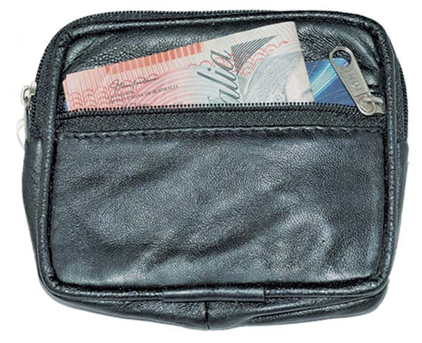 Sheepskin Genuine Leather - Coin Purses