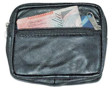 Sheepskin Genuine Leather - Coin Purses