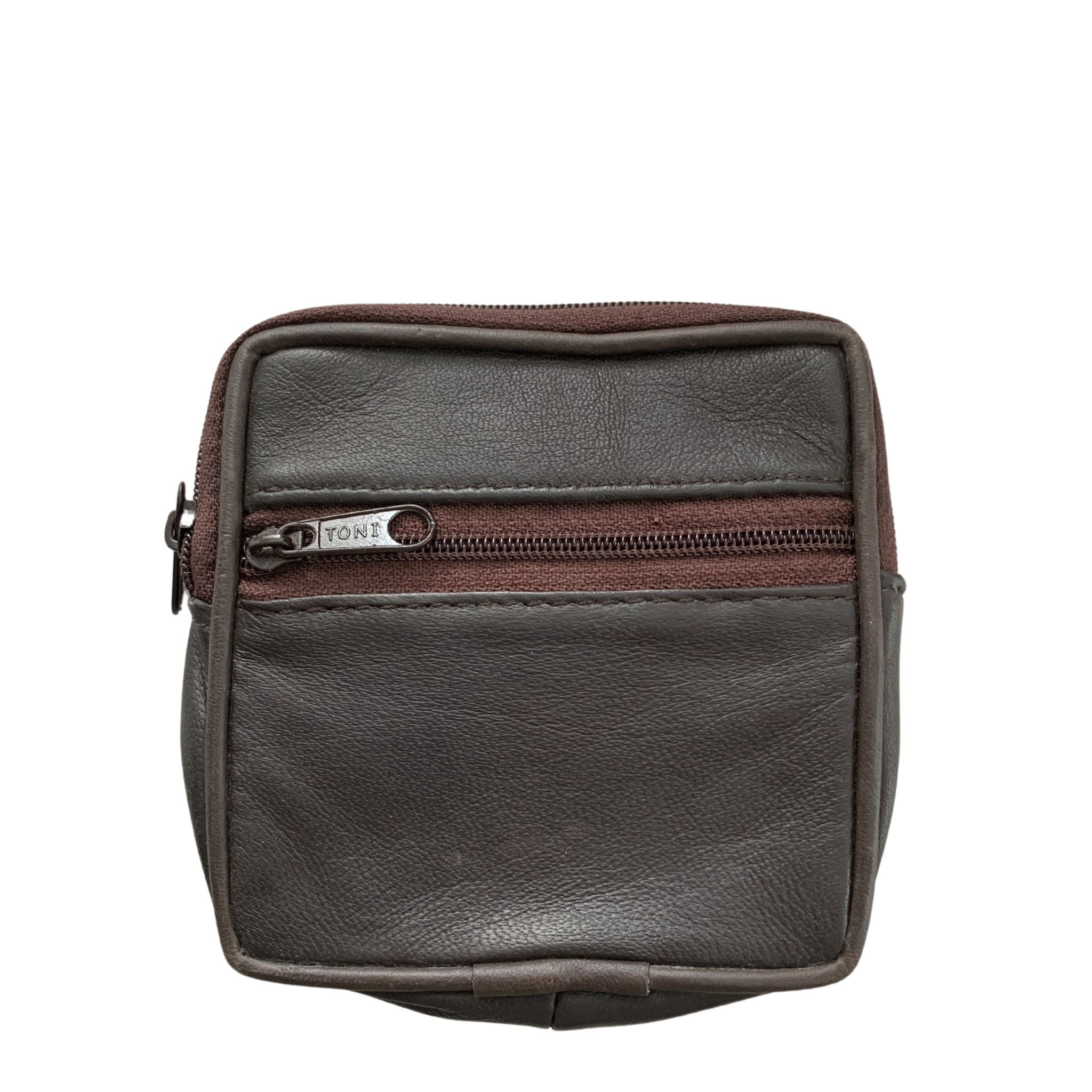 #0005 ~ Sheepskin Small Black Coin Pouch