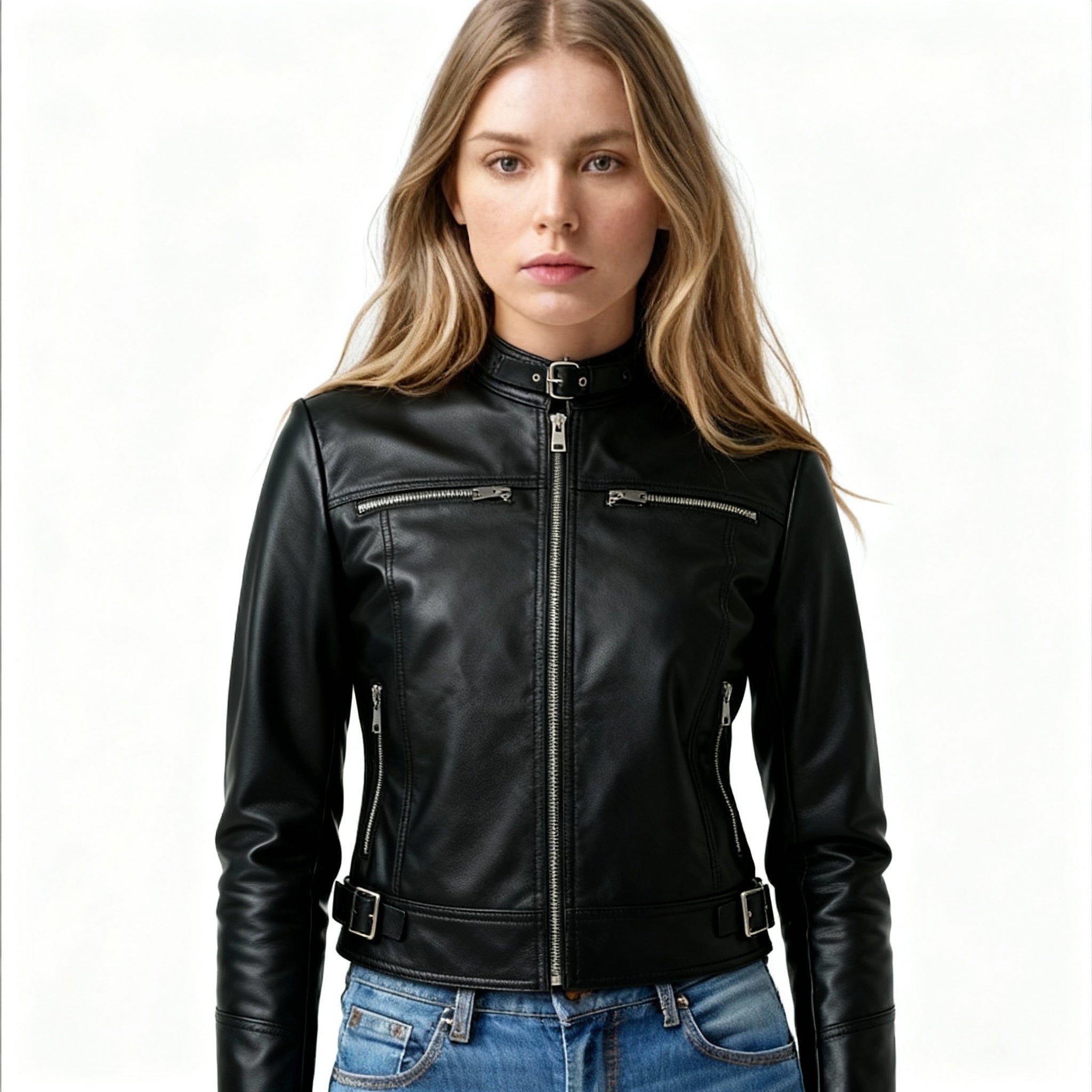 Helga Leather Jacket GW001L