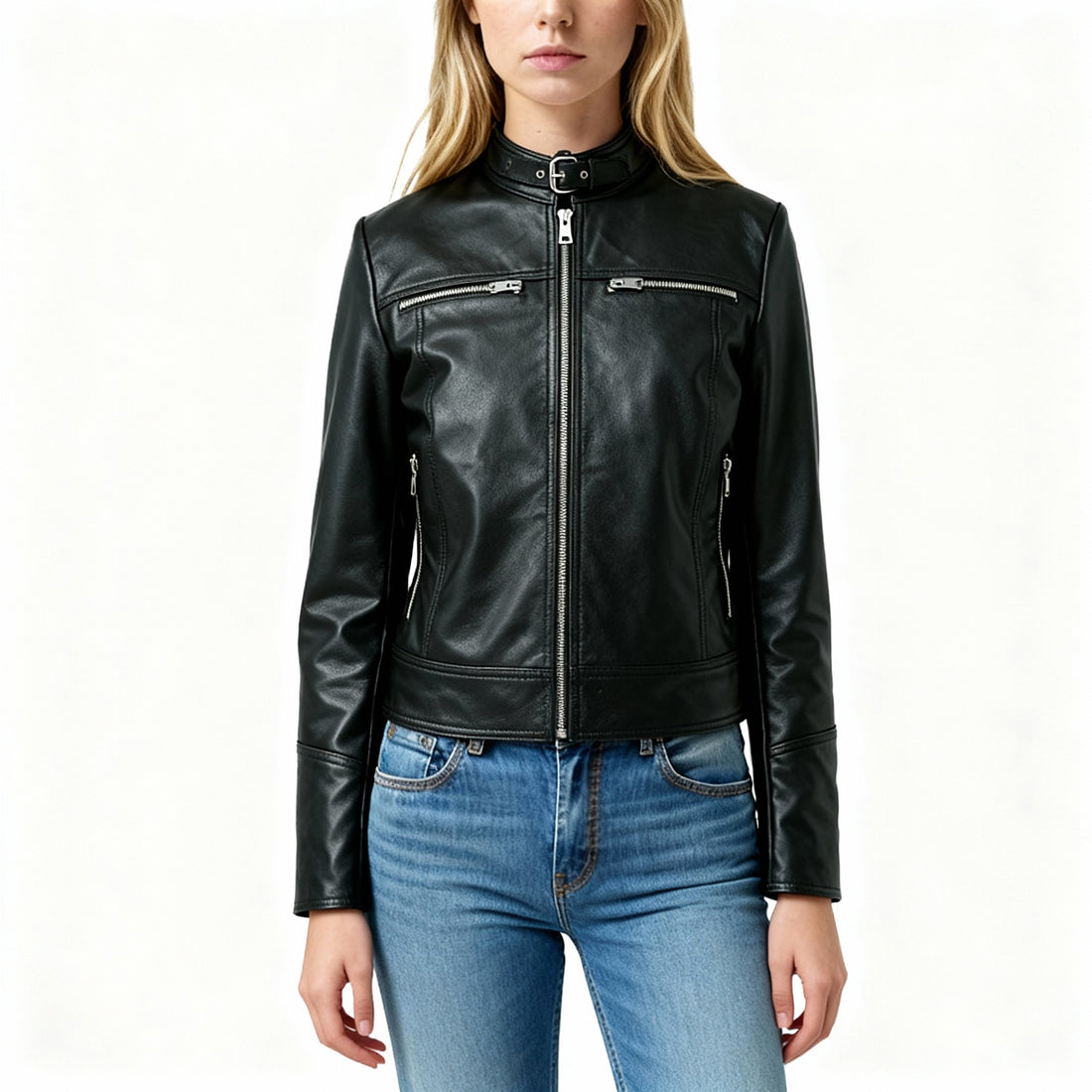 Helga Leather Jacket GW001L