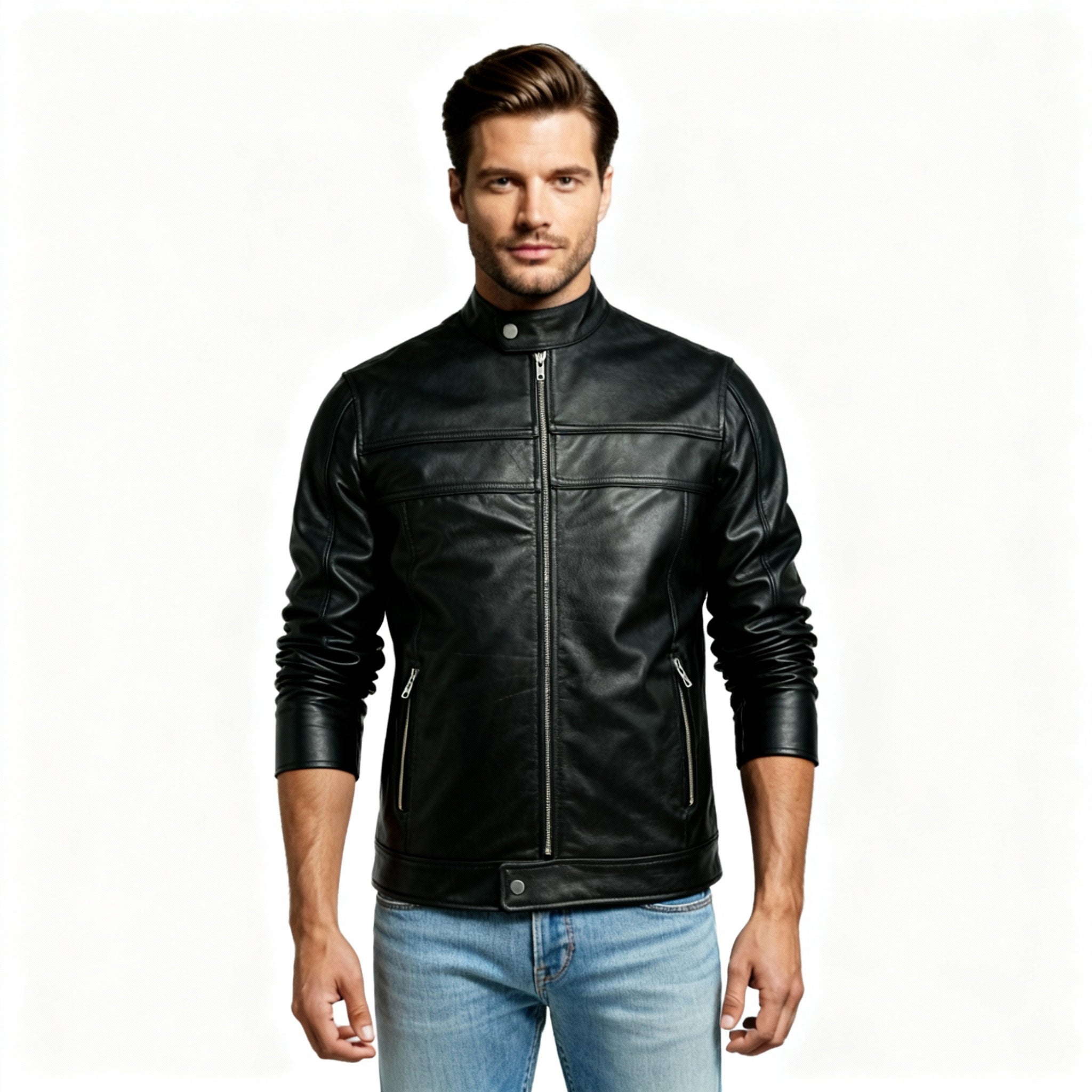 Harald Leather Jacket GW005M