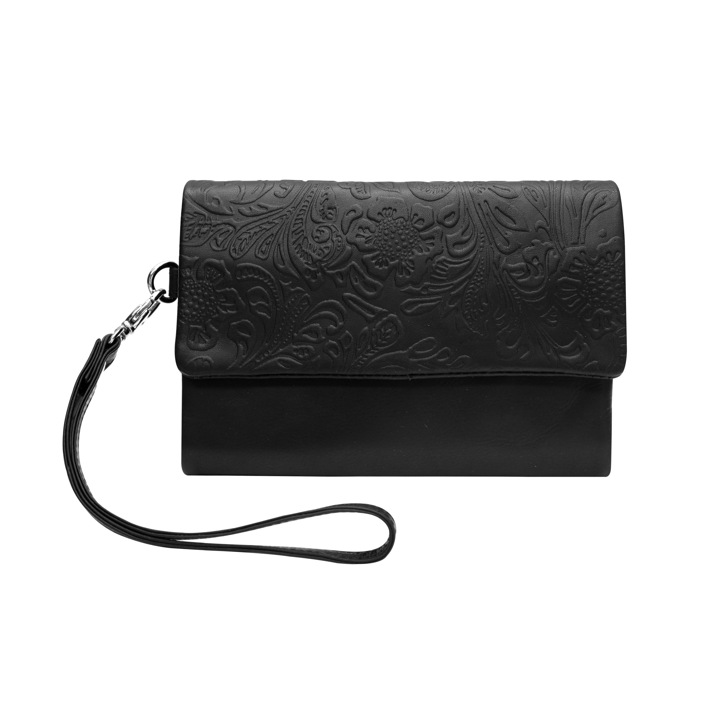 ZEOPTF01 ~ Ladies Floral Trifold Wallet