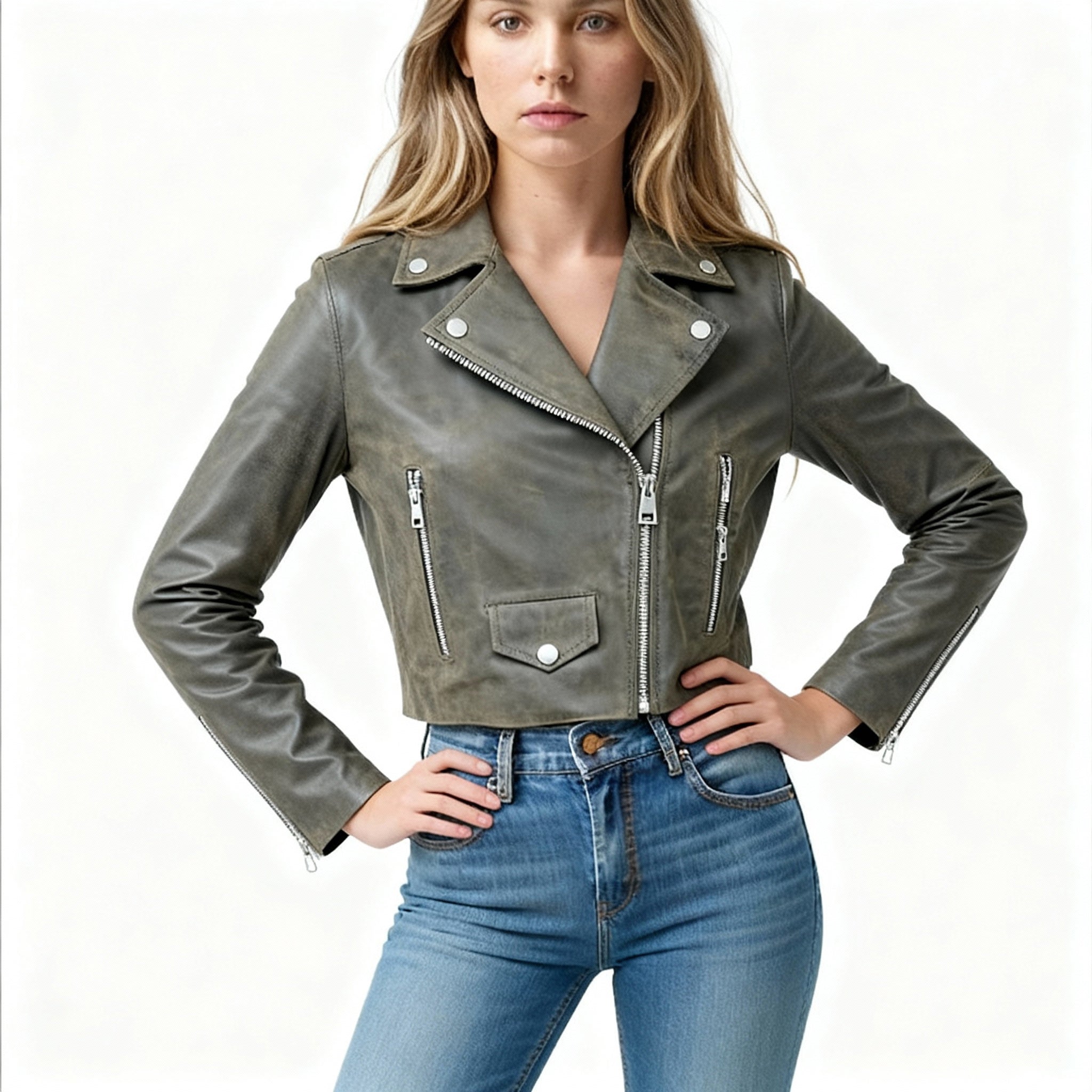Thora Leather Jacket GW002L