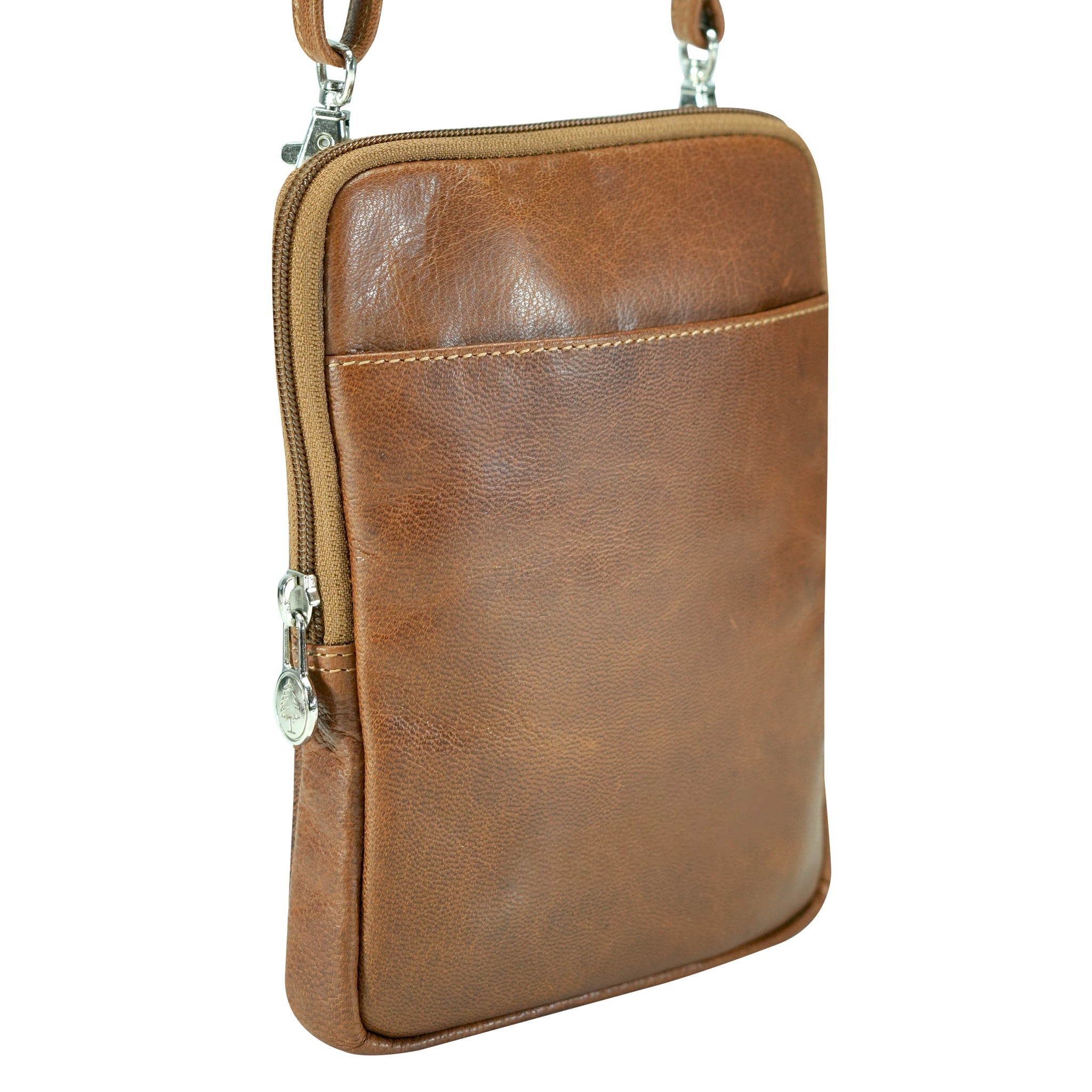 GW2772 ~ Hunter Leather Small Crossbody Bag