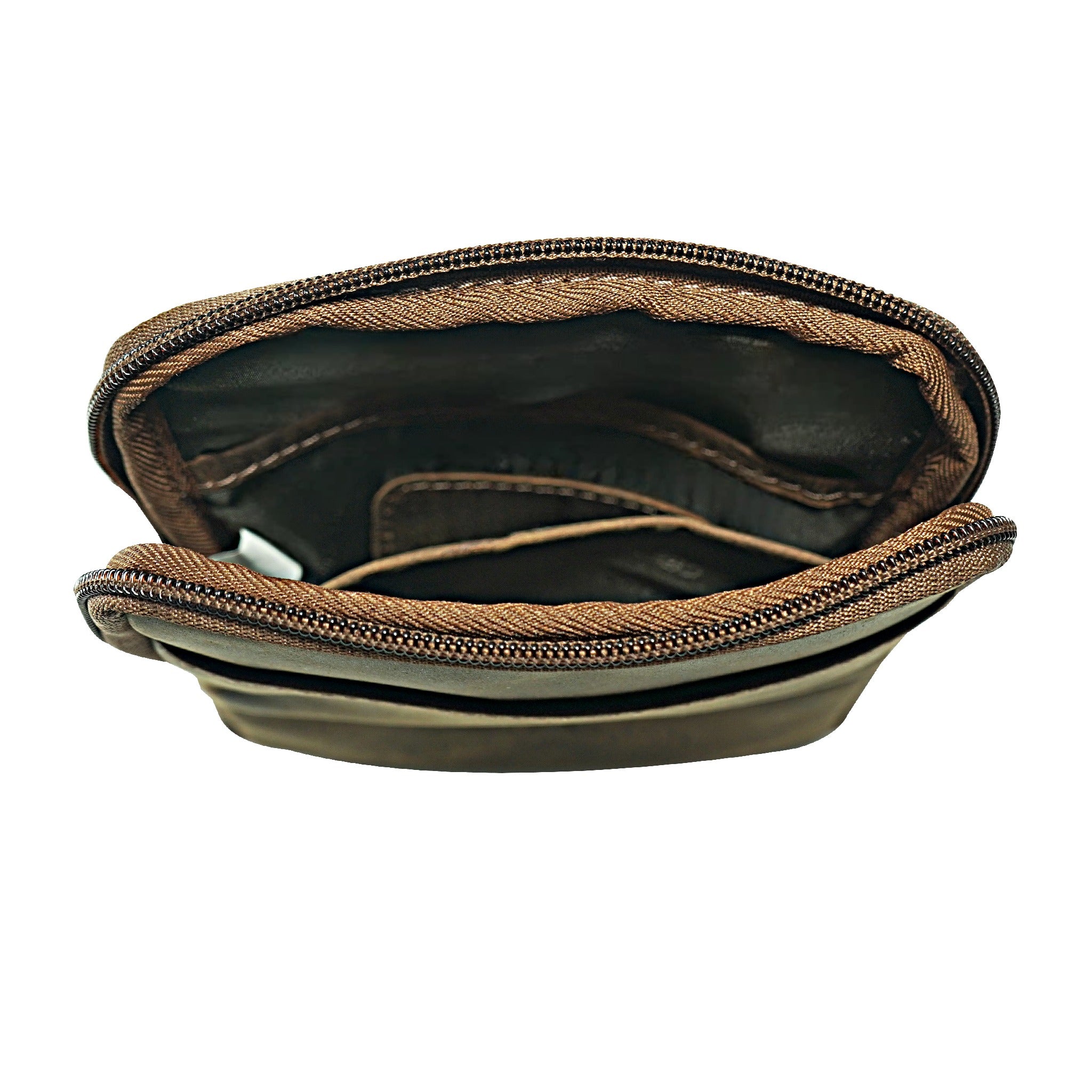 GW2772 ~ Hunter Leather Small Crossbody Bag