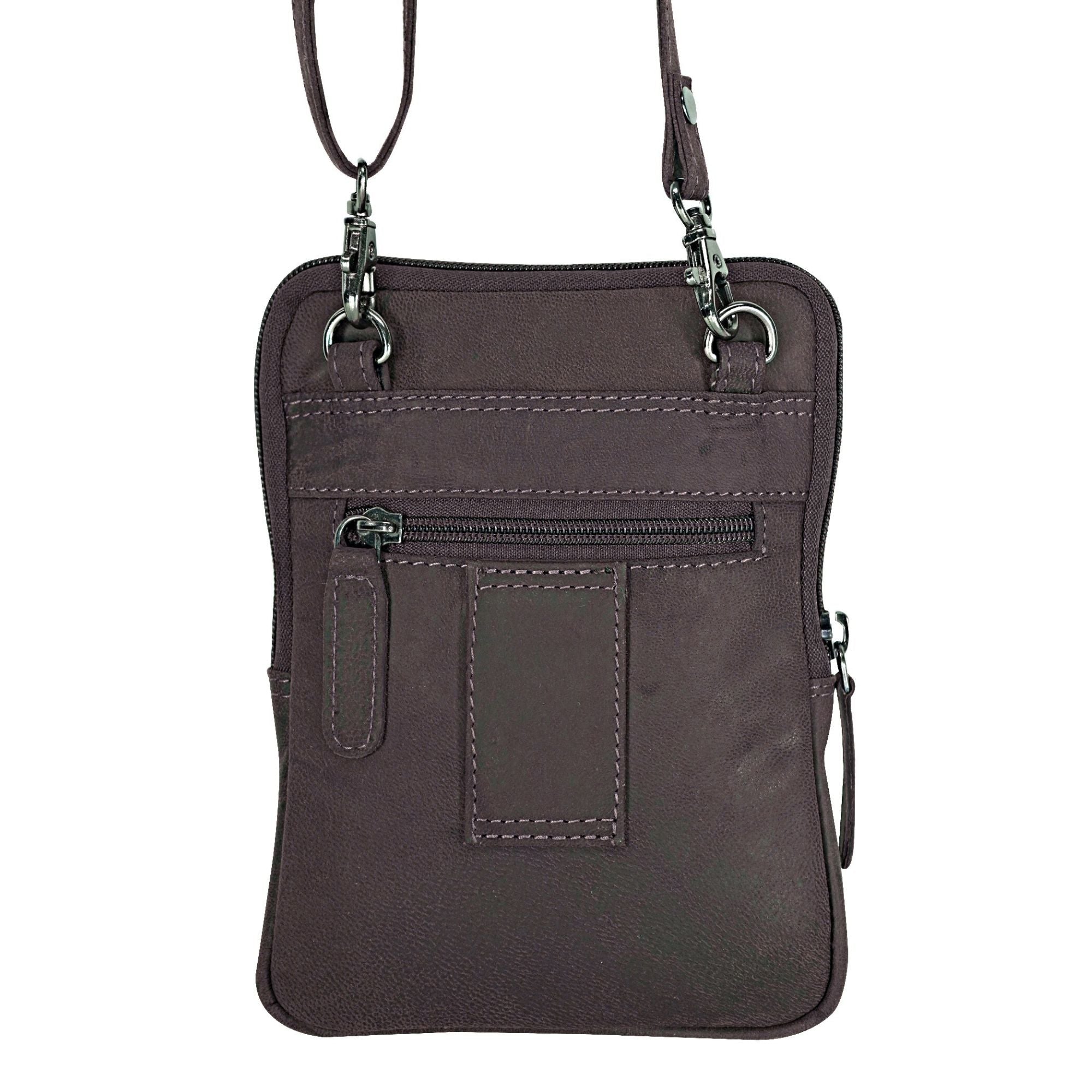 GW2772 ~ Hunter Leather Small Crossbody Bag