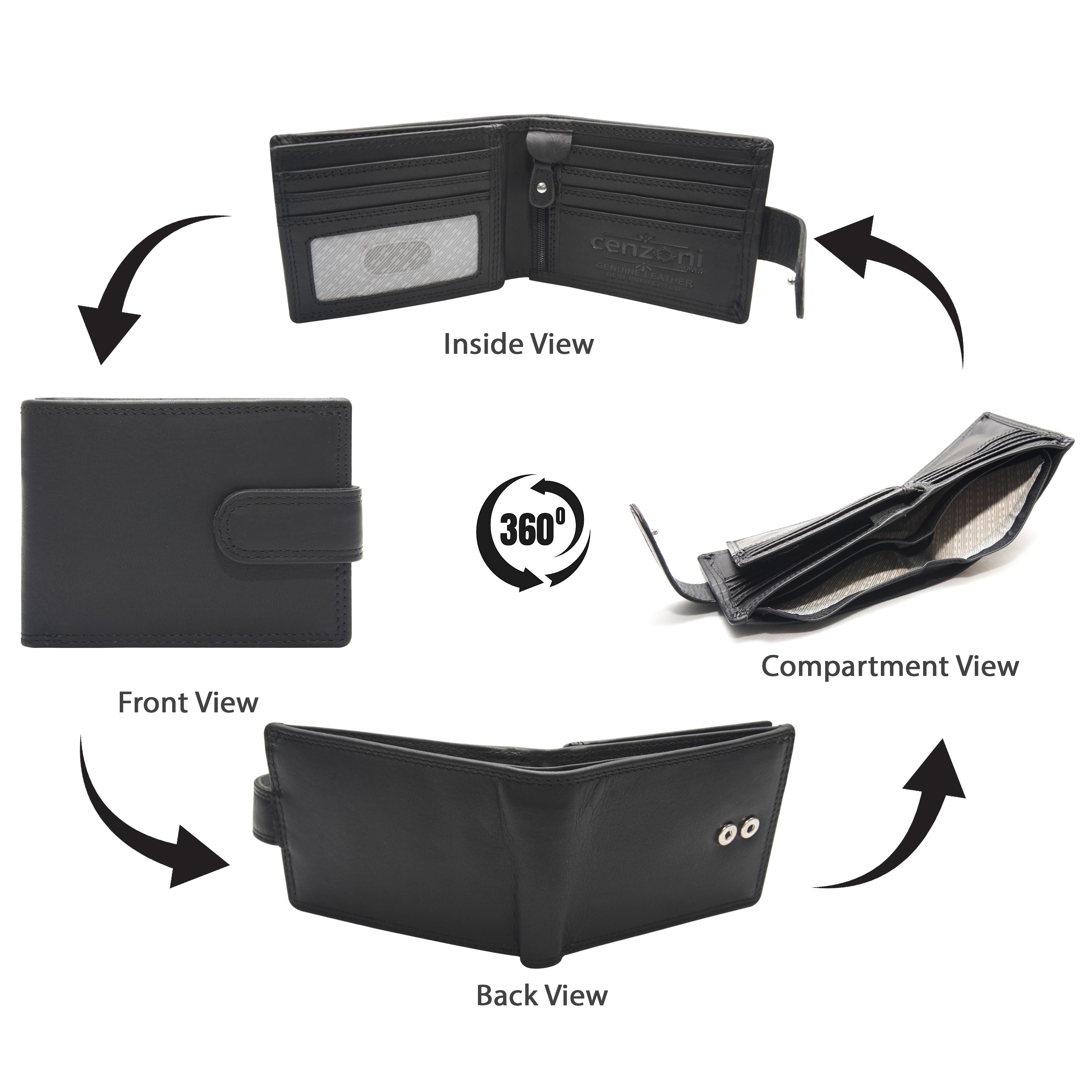 ZOPM1L ~ Men's Wallet