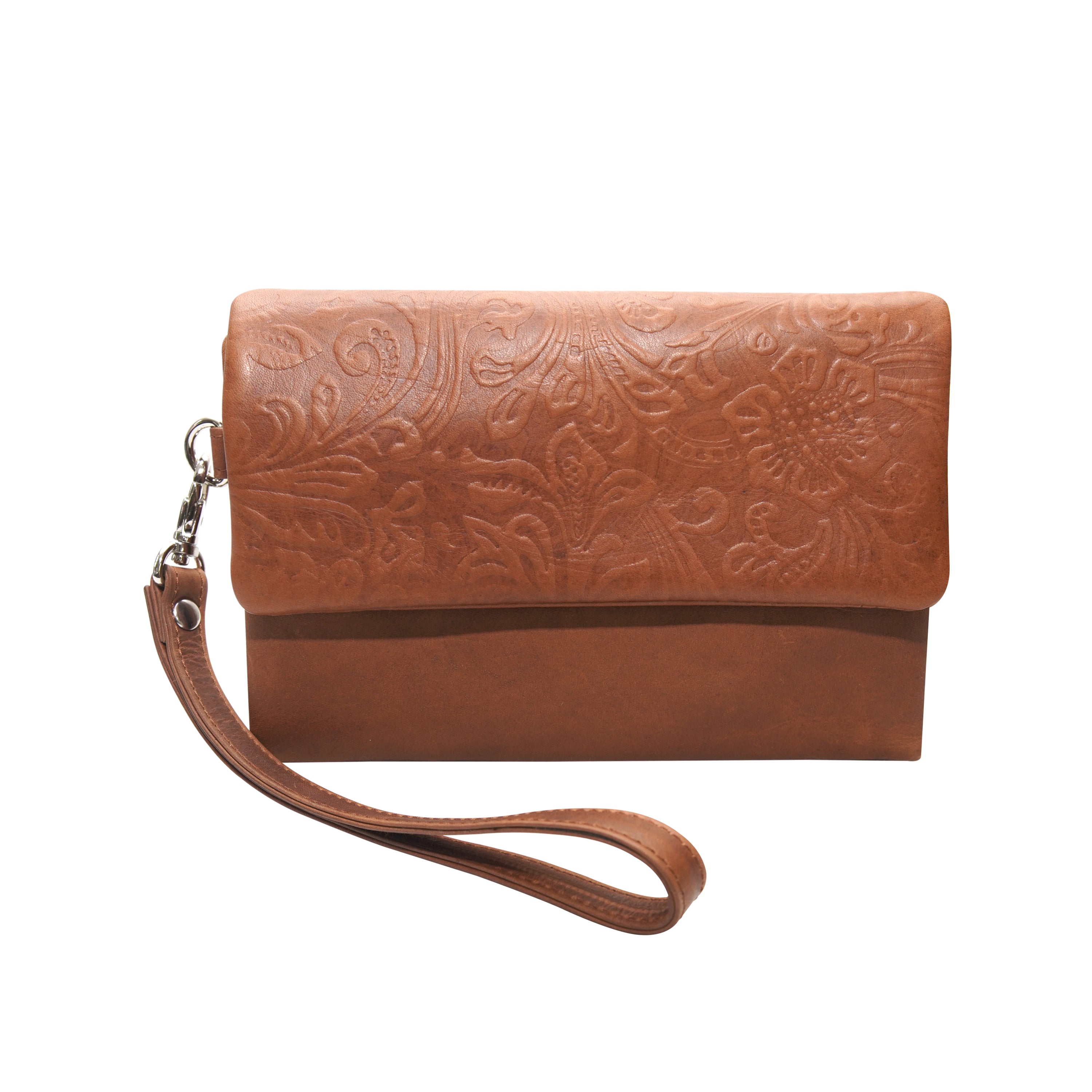 ZEOPTF01 ~ Ladies Floral Trifold Wallet