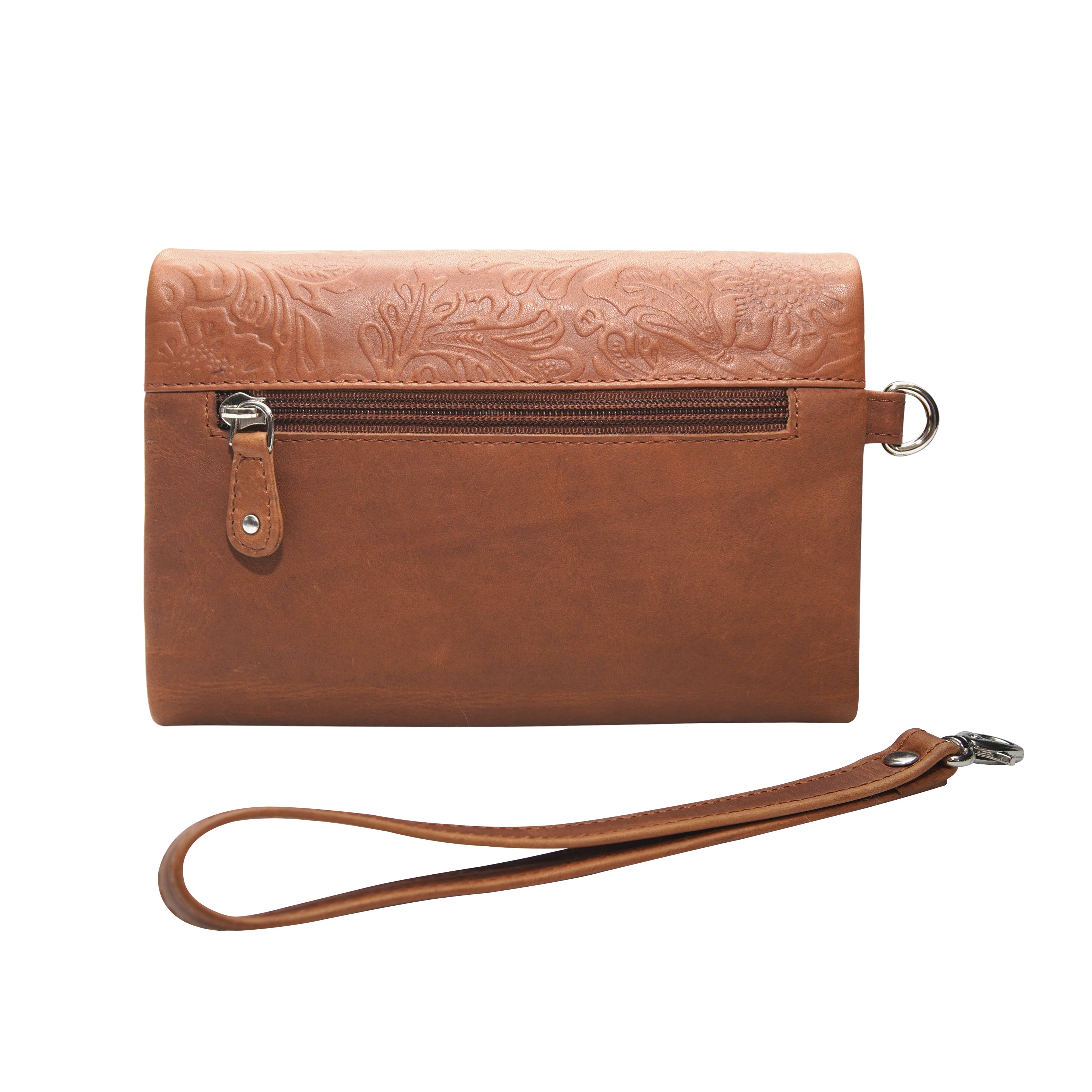 ZEOPTF01 ~ Ladies Floral Trifold Wallet