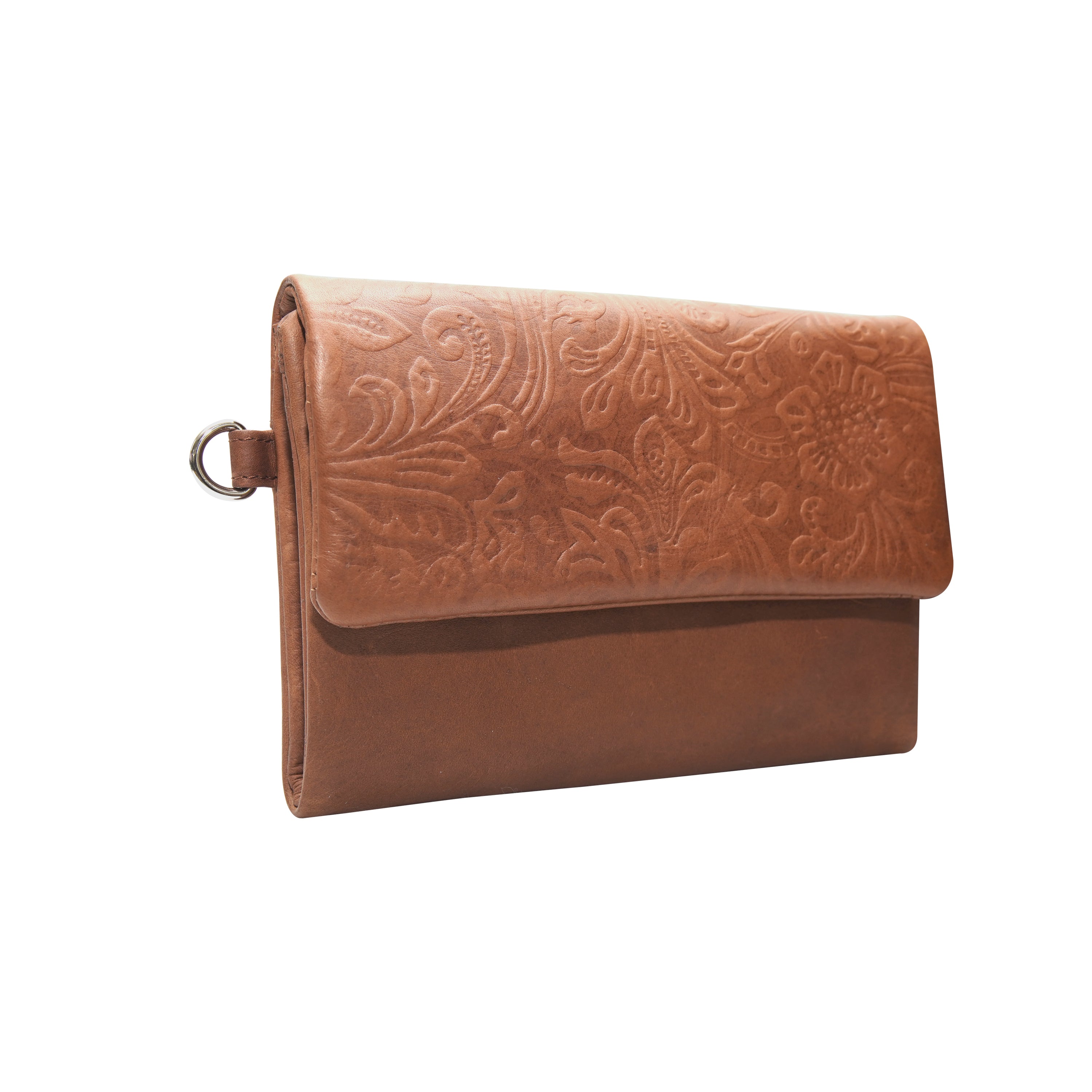 ZEOPTF01 ~ Ladies Floral Trifold Wallet
