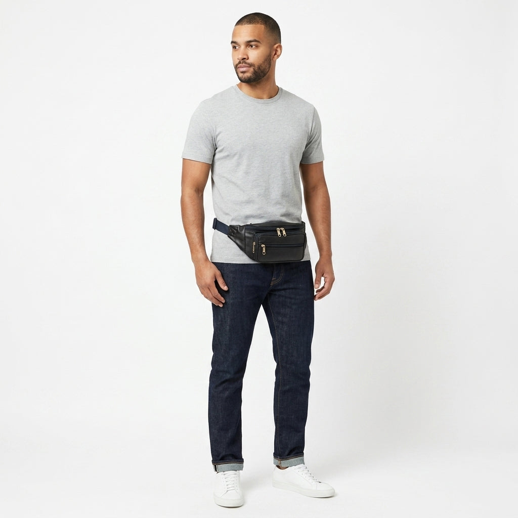 BB051 ~ Sheepskin bum bag