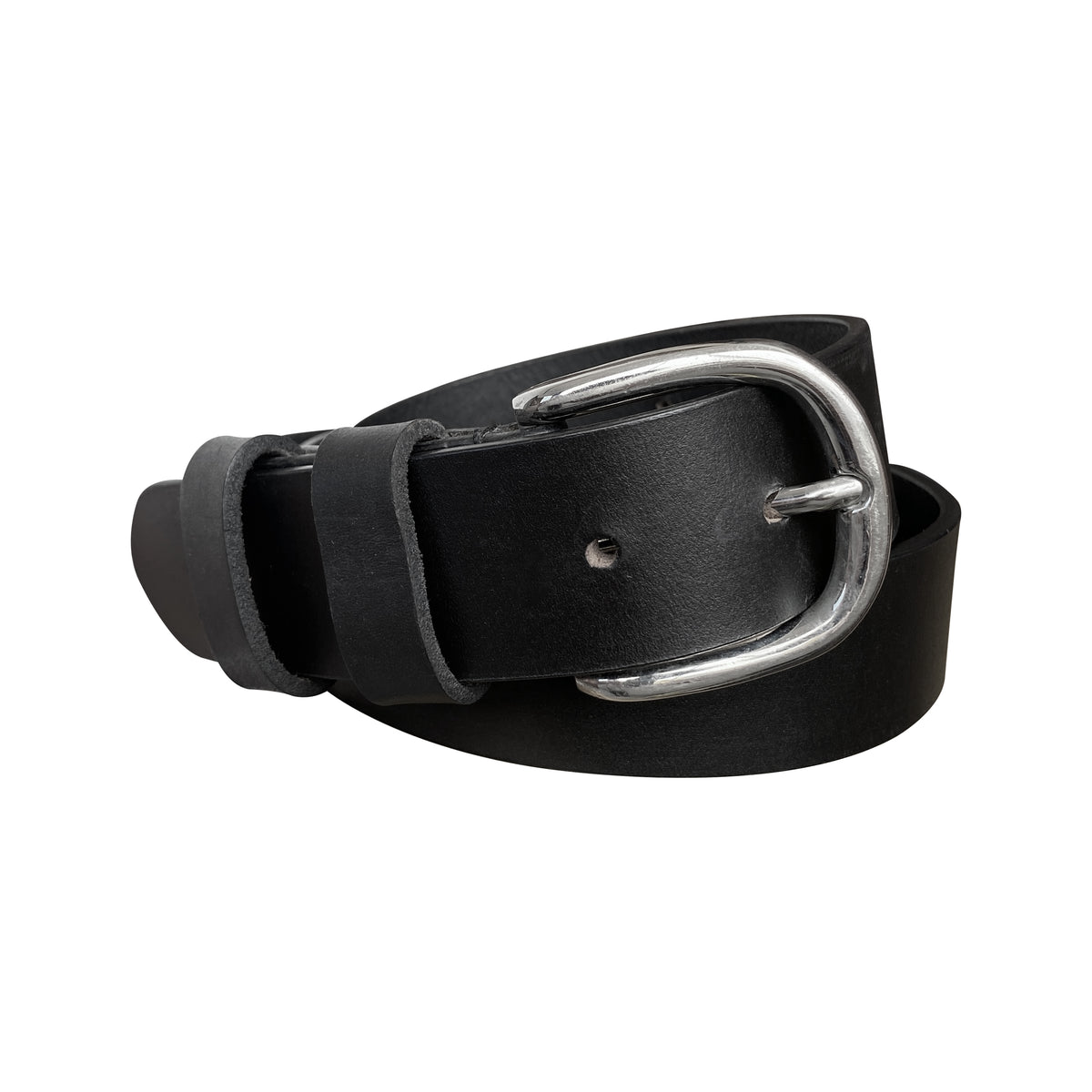 BOP1.5L(N) - Double Loop Leather Belt