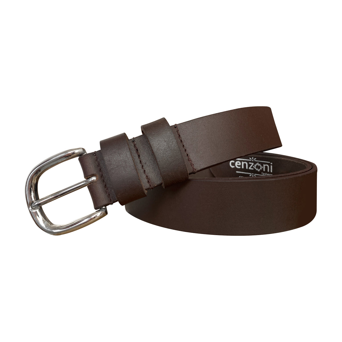 BOP1.5L(N) - Double Loop Leather Belt