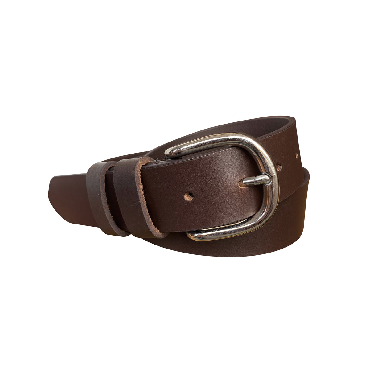 BOP1.5L(N) - Double Loop Leather Belt