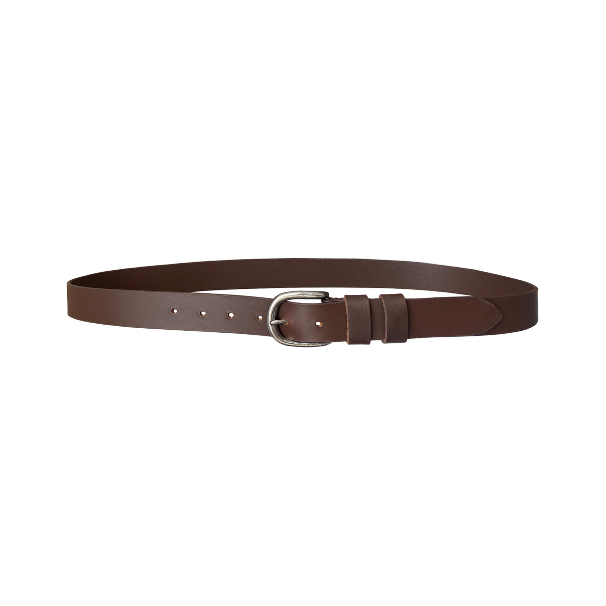 BOP1.5L(N) - Double Loop Leather Belt
