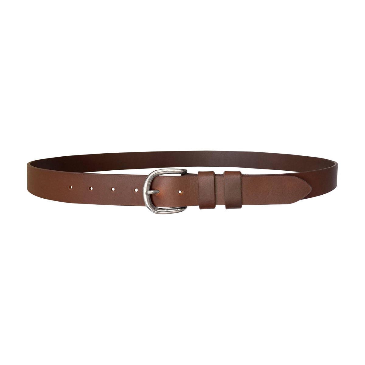 BOP1.5L(N) - Double Loop Leather Belt