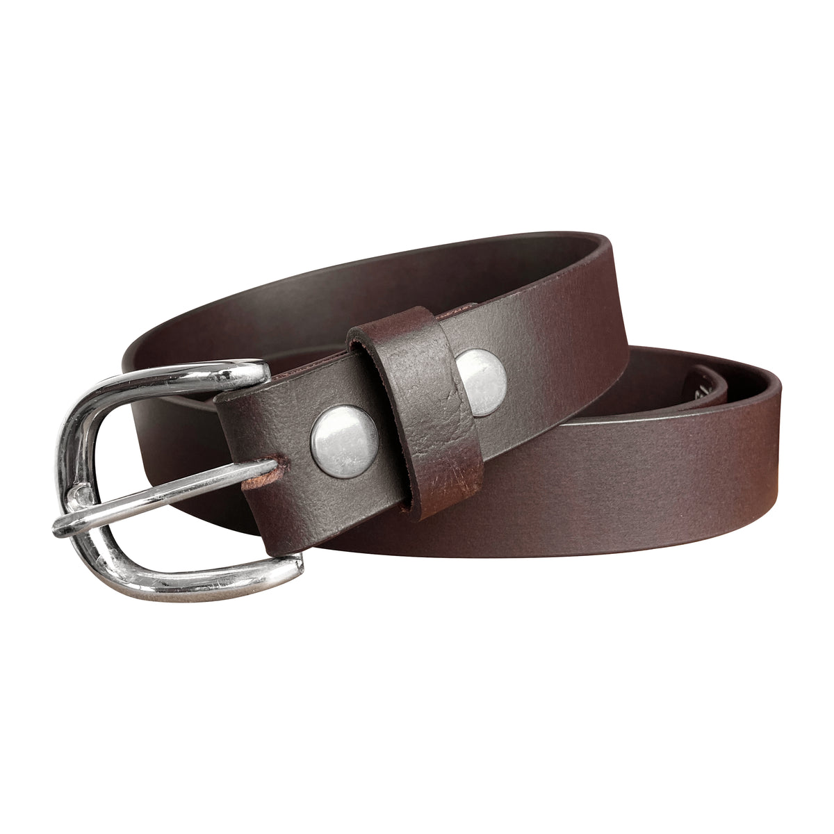BOP1.5R(N) - Replaceable Buckle Leather Belt