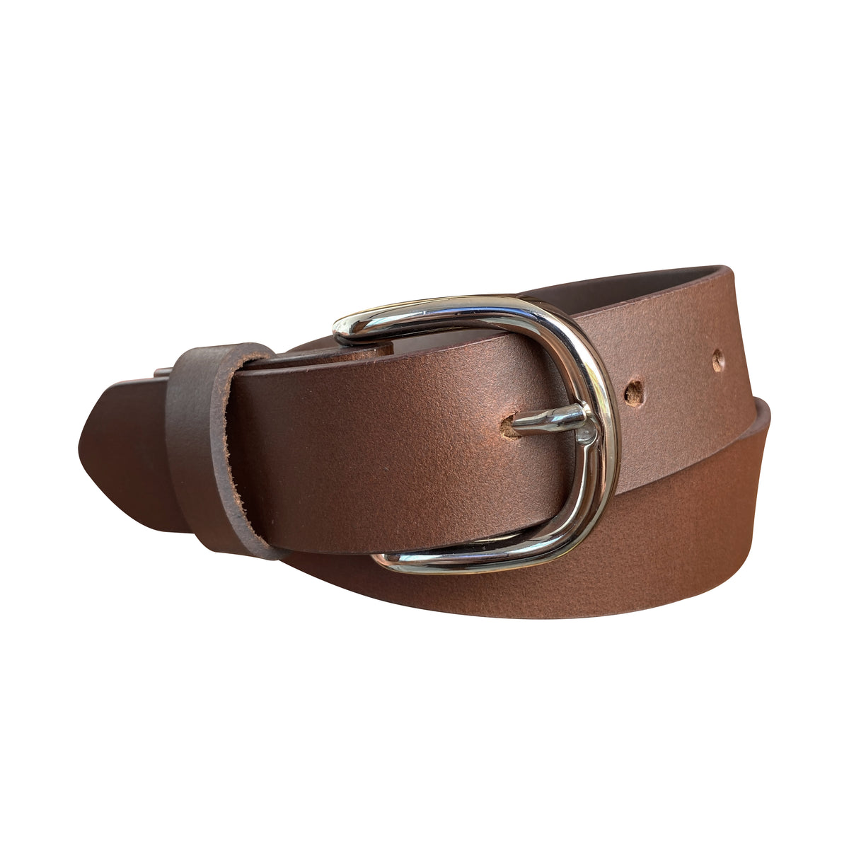 BOP1.5R(N) - Replaceable Buckle Leather Belt