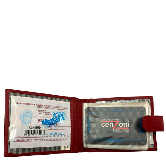 CCH06 (NRF) ~ Leather Card holder wallet - CLEARANCE