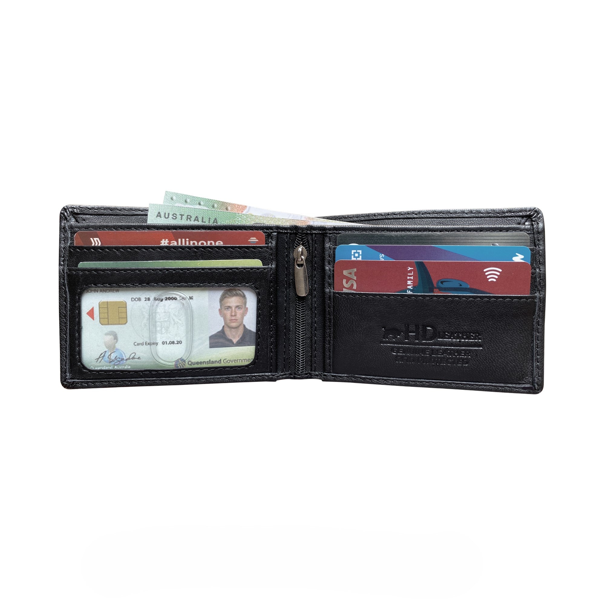 SMW01H ~ Sheepskin Men's Wallet