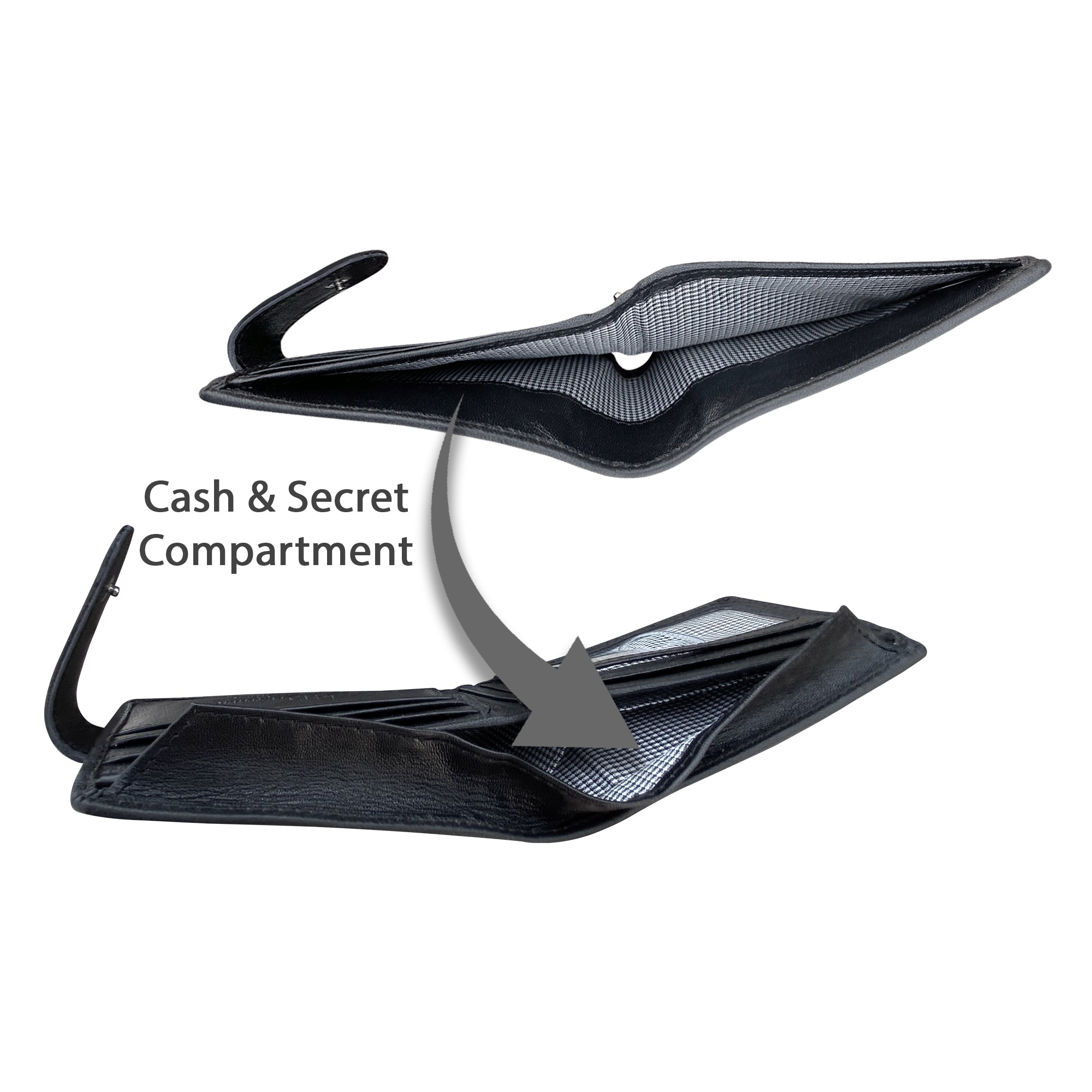 SMW01HL ~ Sheepskin Men's Tab Wallet