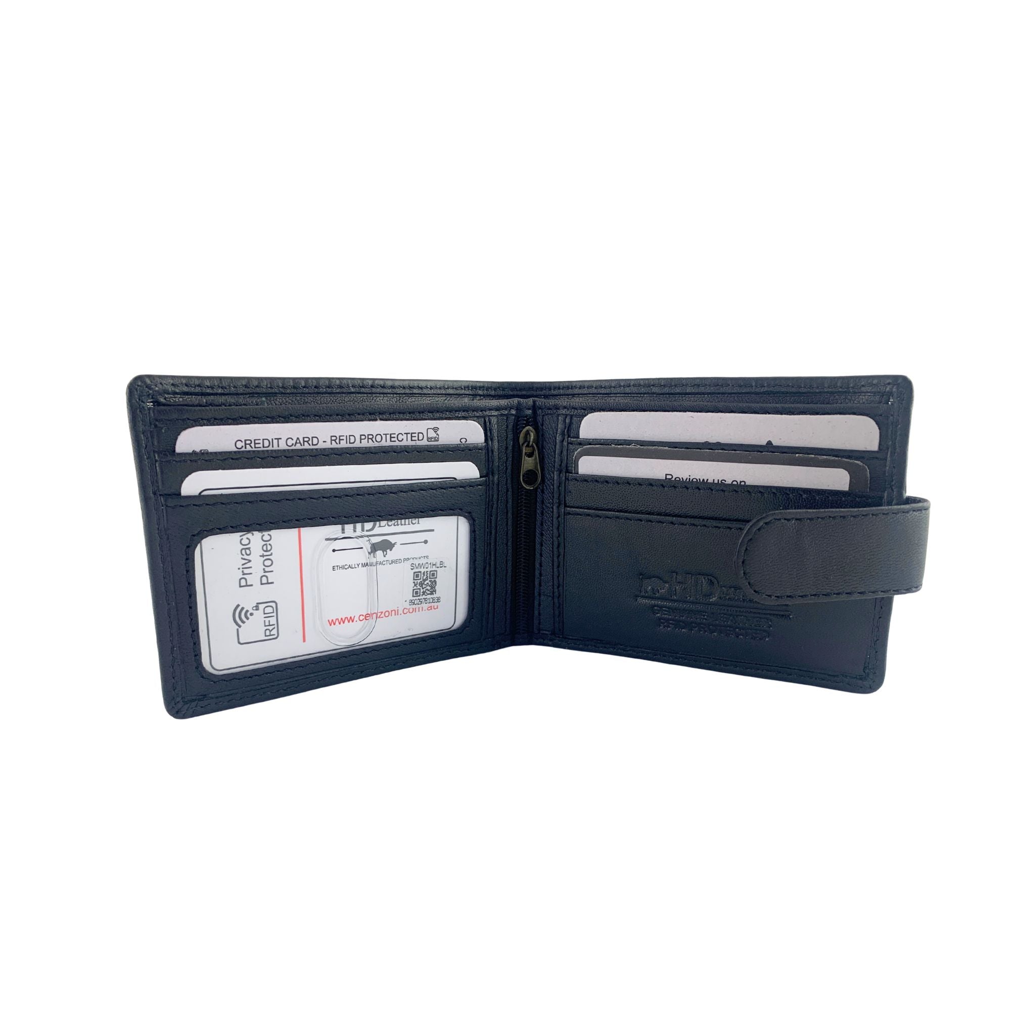 SMW01HL ~ Sheepskin Men's Tab Wallet