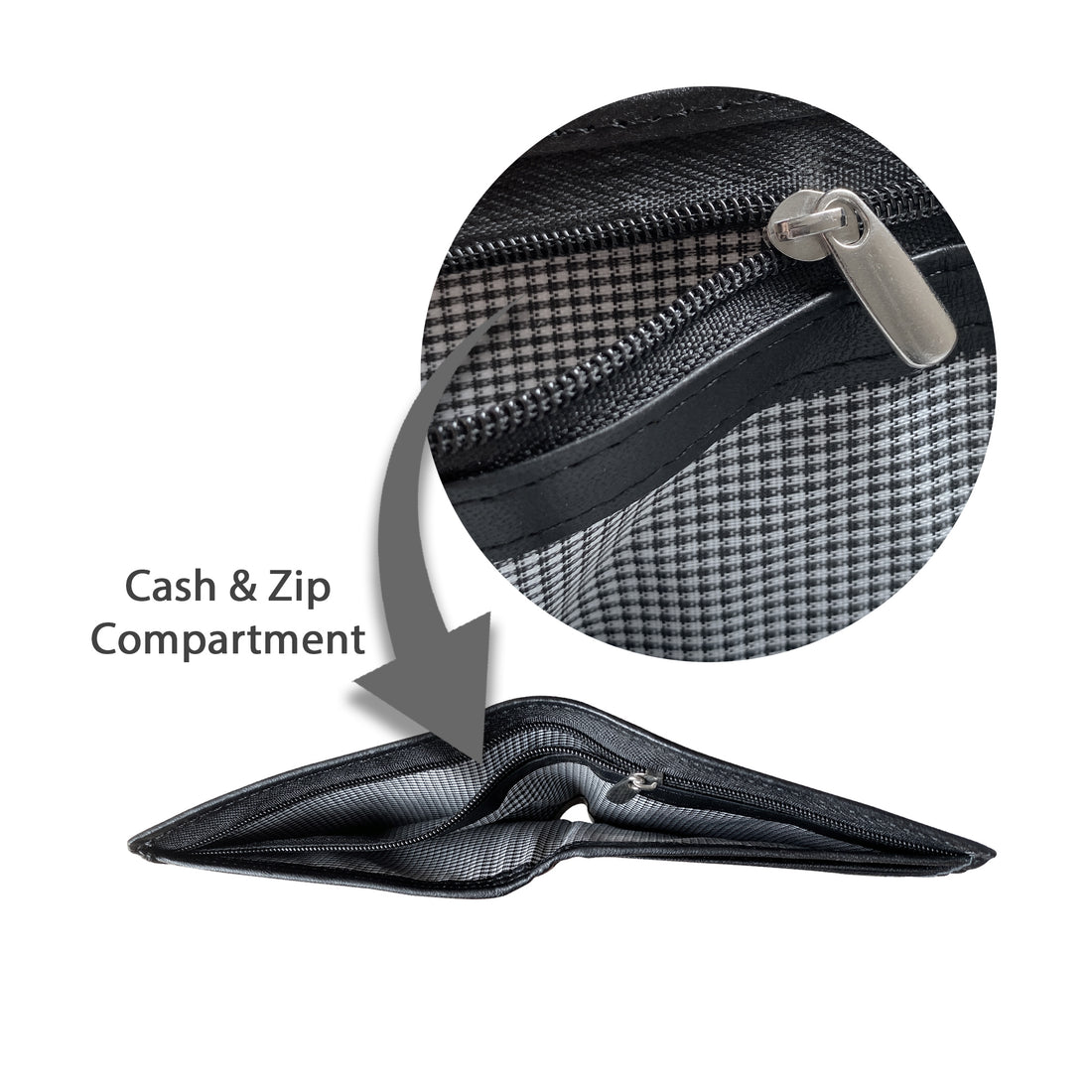 SMW01Z ~ Zip Compartment Wallet