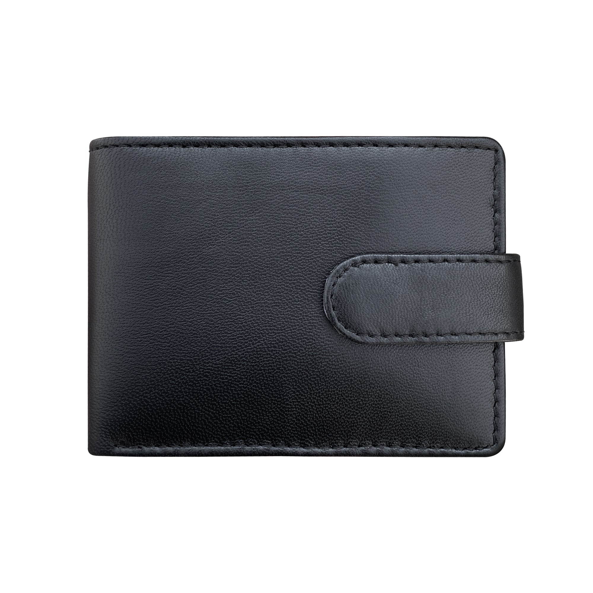 SMW01ZL ~  Tabbed Zip Compartment Wallet