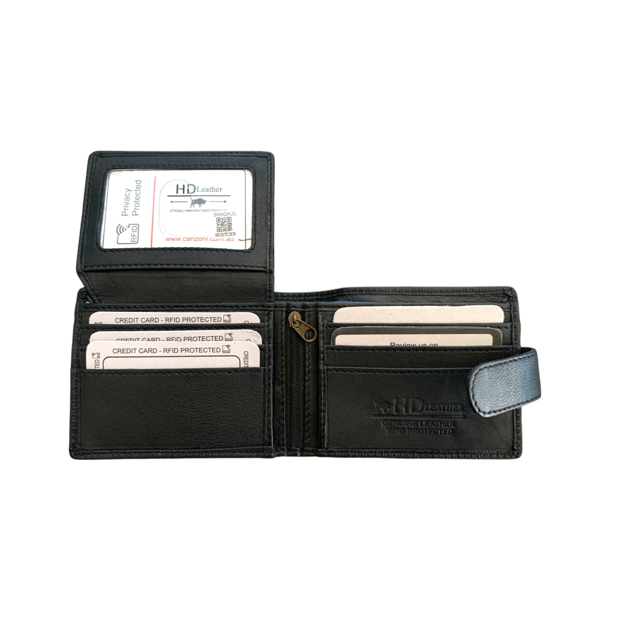 SMW02HL ~ Sheepskin Men's Tab Wallet