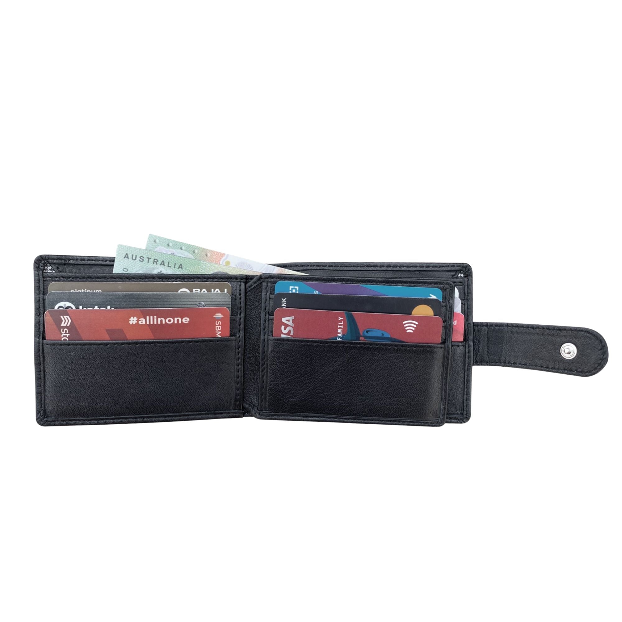 SMW03ZL ~ Sheepskin Men's Tab Wallet