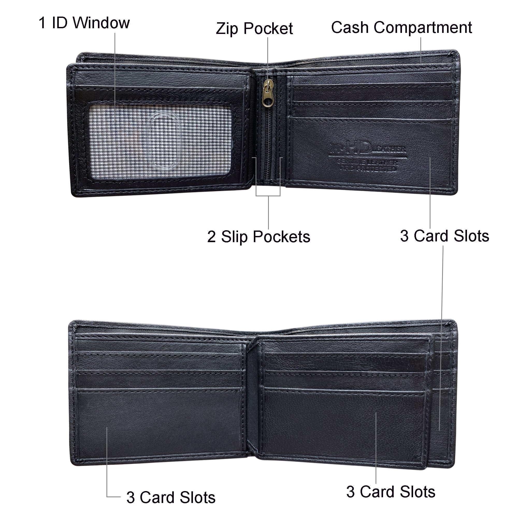 SMW03Z ~ Sheepskin Men's Wallet