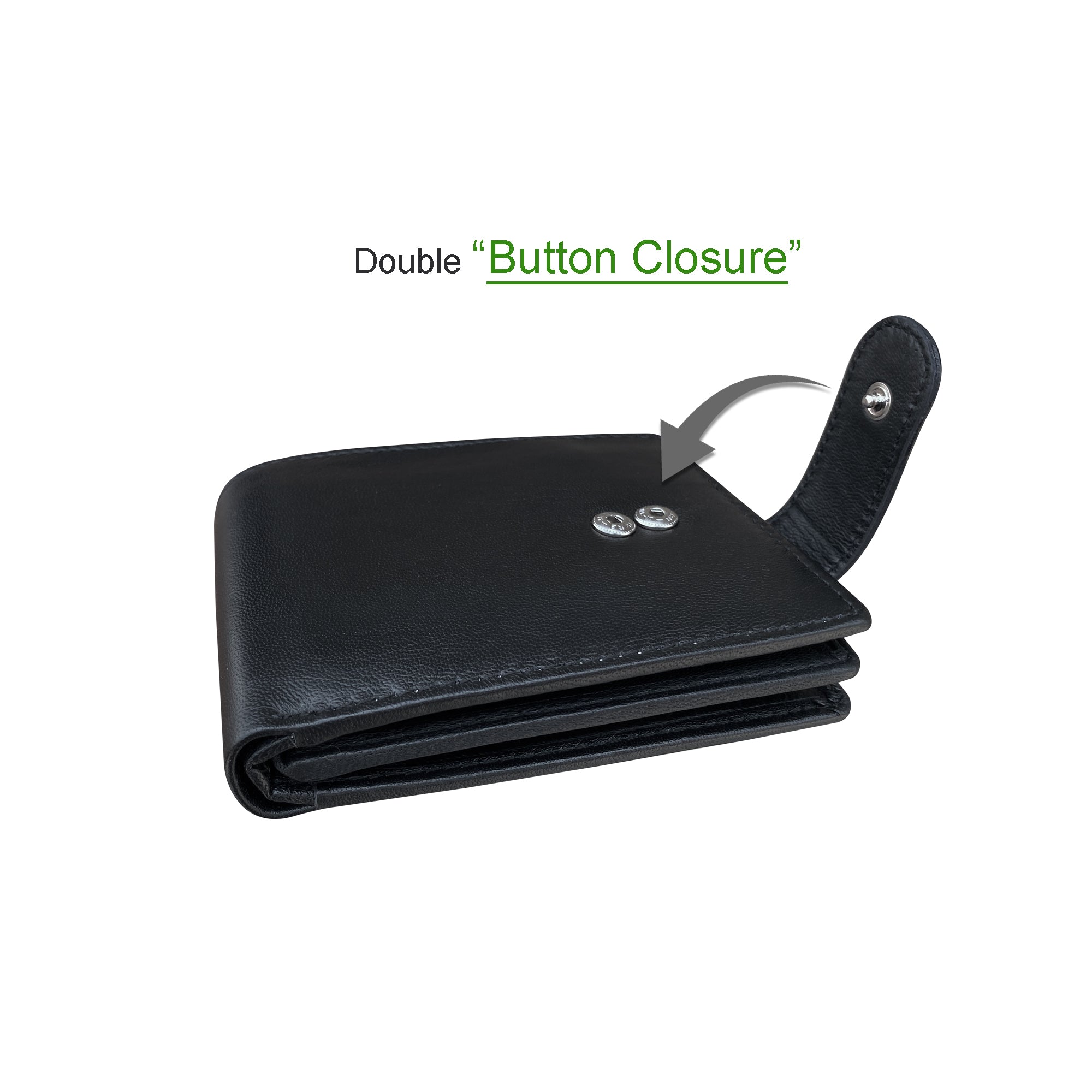 SMW03ZL ~ Sheepskin Men's Tab Wallet