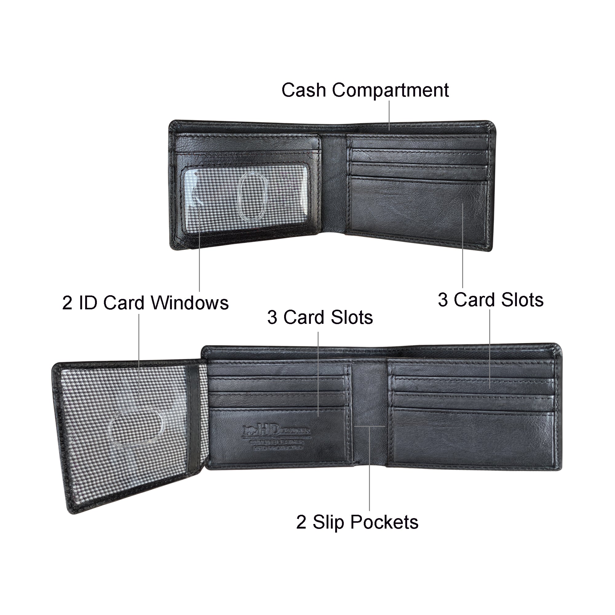SMW04Z ~ Sheepskin Men's Wallet