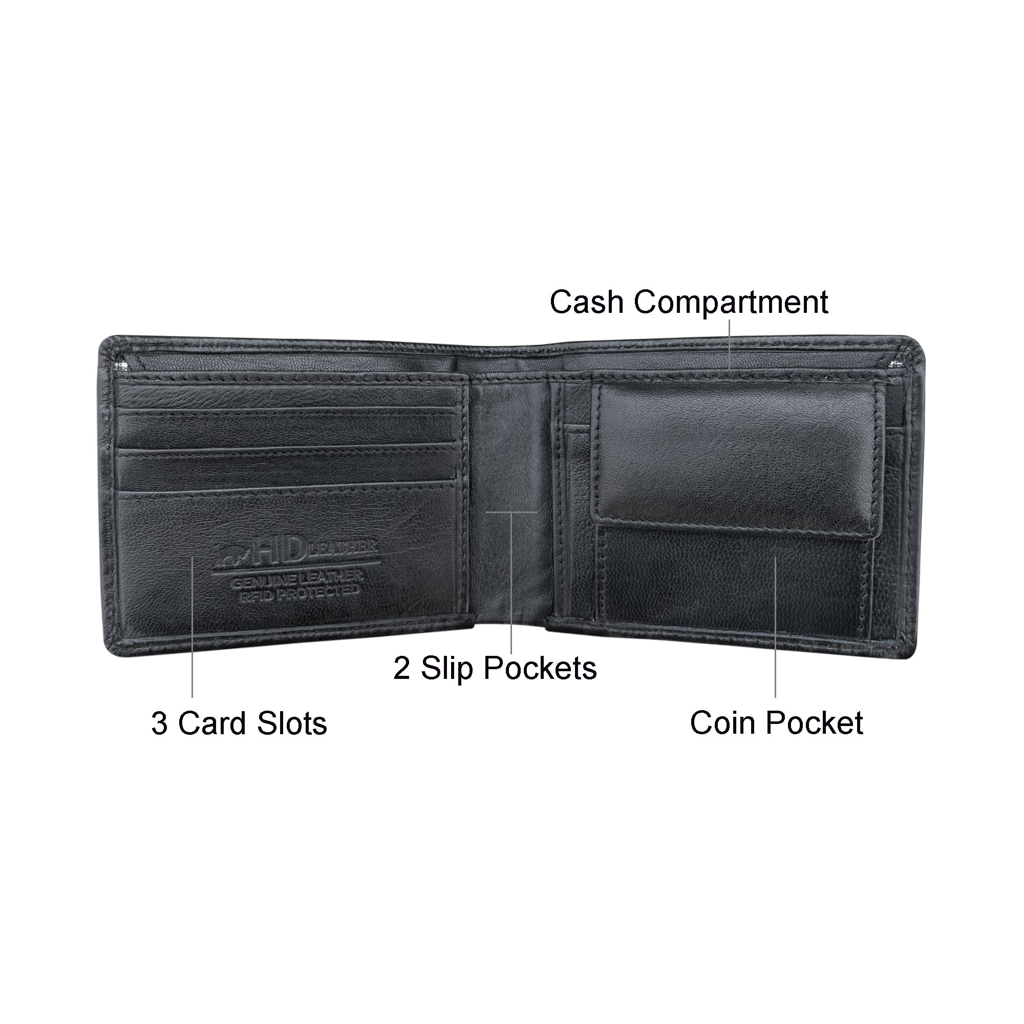 SMW05H ~ Sheepskin Men's Wallet