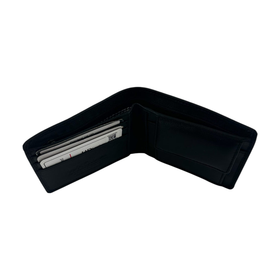 SMW05Z ~ Sheepskin Men's Wallet - zippered note compartment