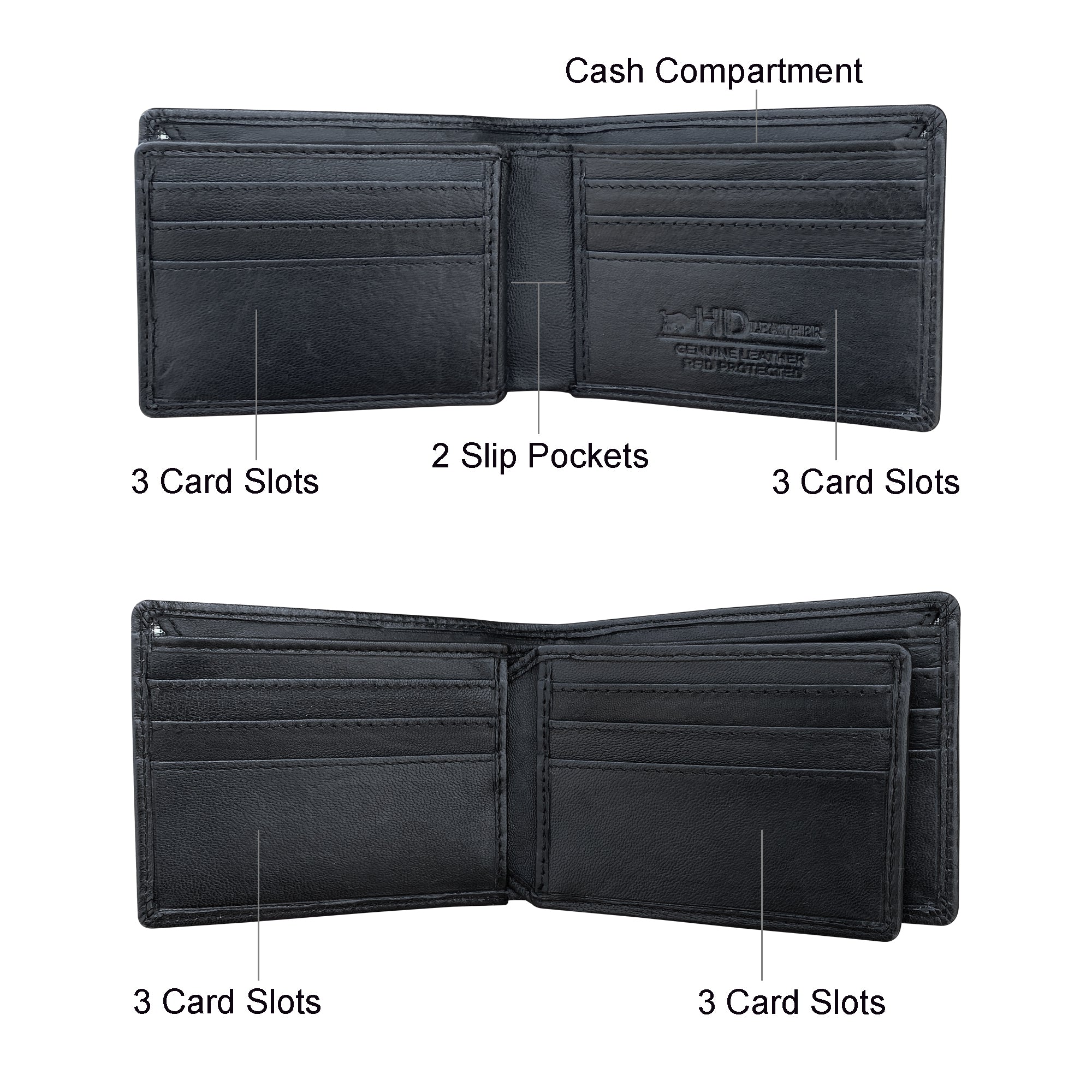 SMW06H ~ Sheepskin Men's Wallet