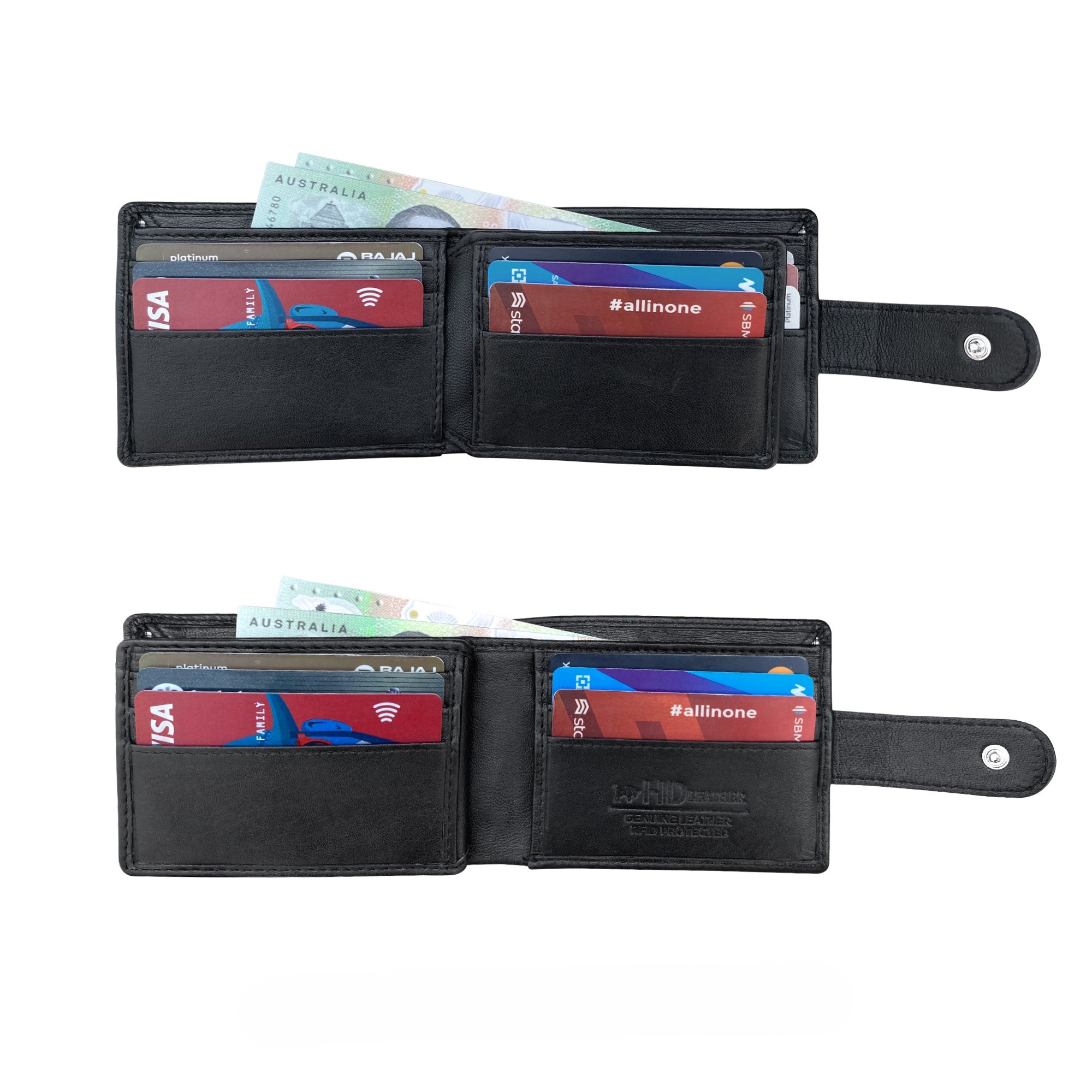 SMW06HL ~ Sheepskin Men's Tab Wallet