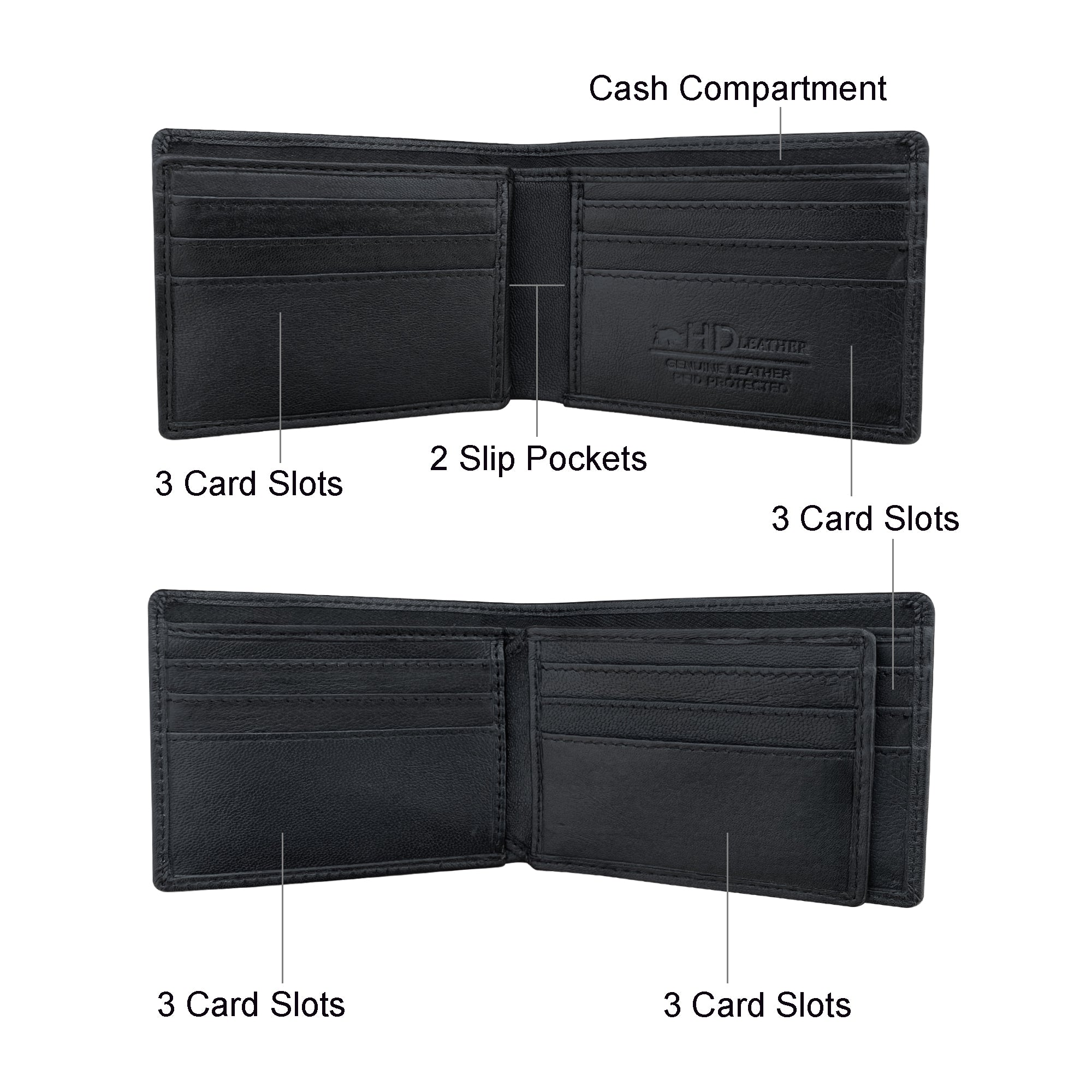 SMW06Z ~ Sheepskin Men's Wallet
