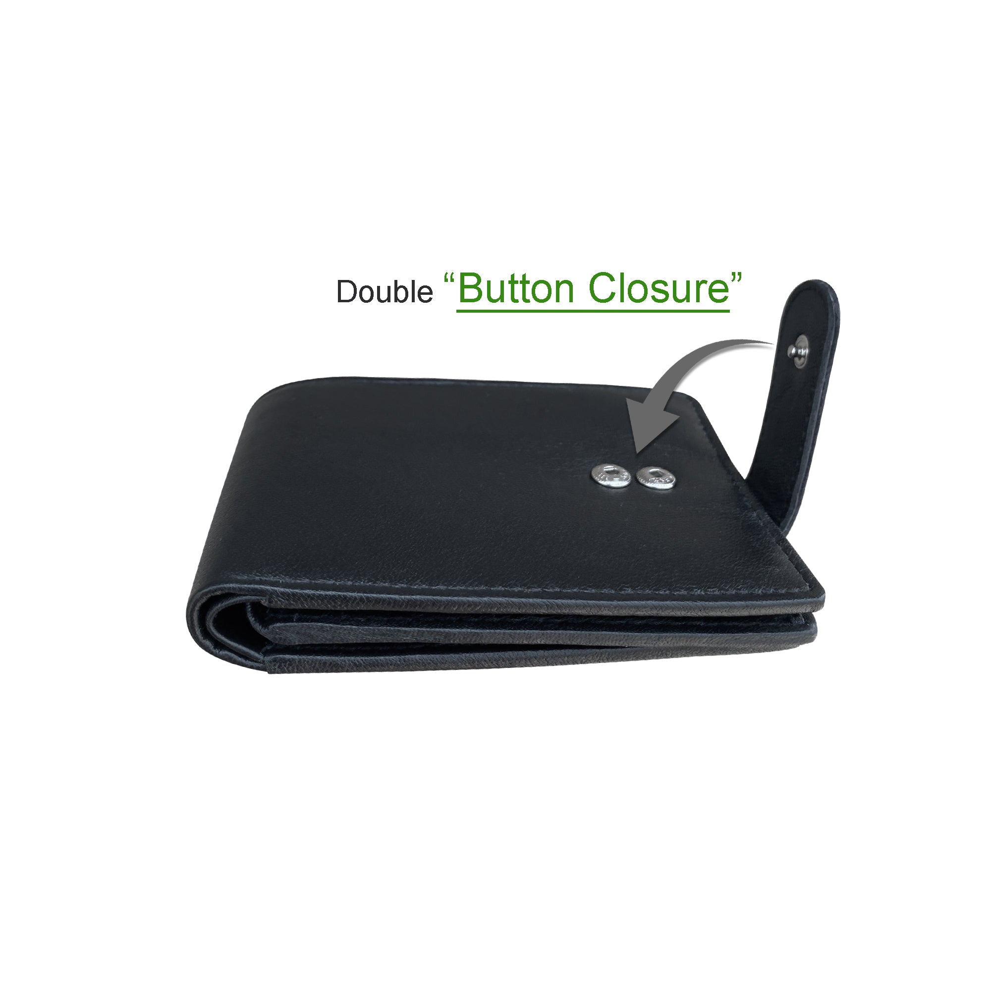 SMW06ZL ~ Sheepskin Men's Tab Wallet