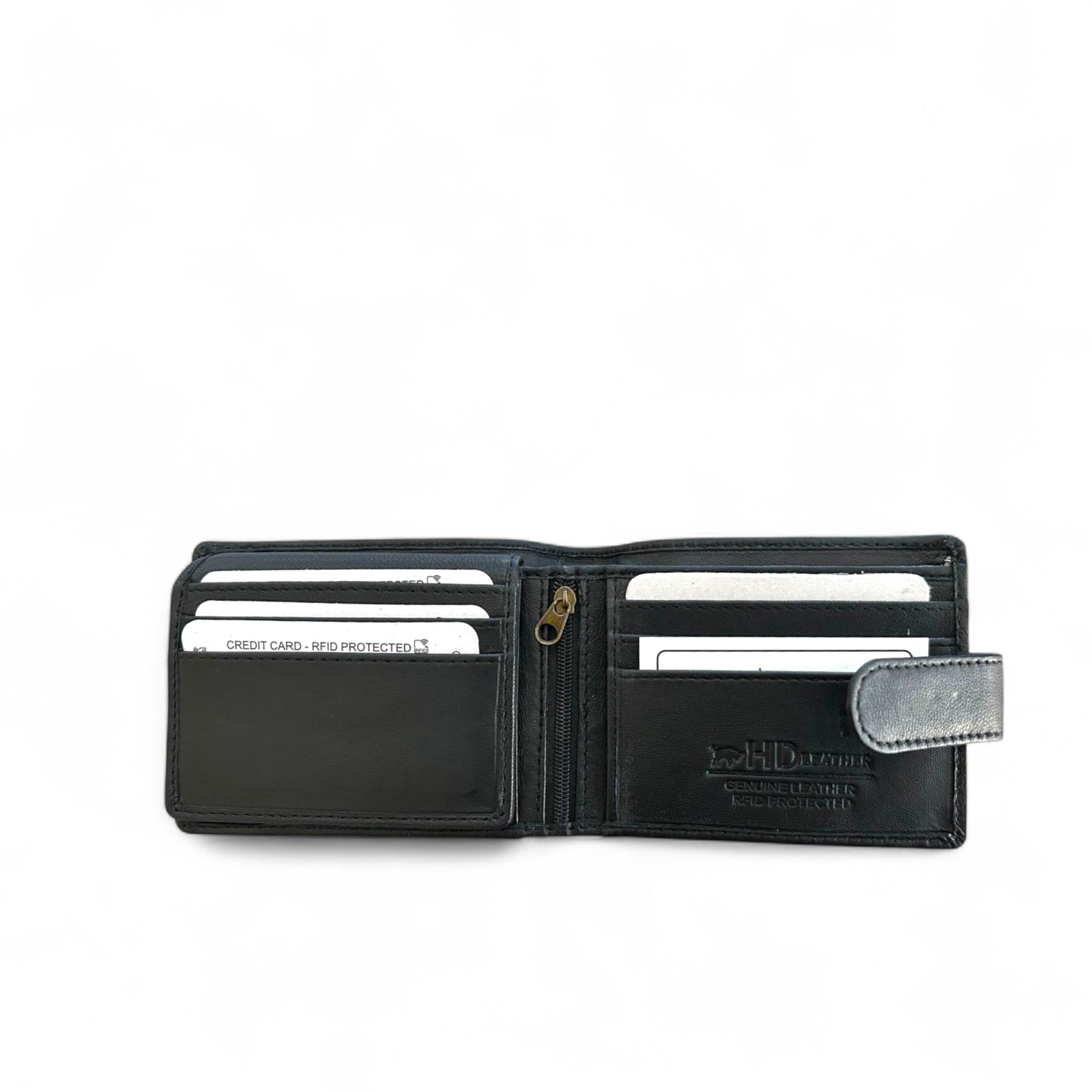 SMW09HL ~ Sheepskin Men's Tab Wallet