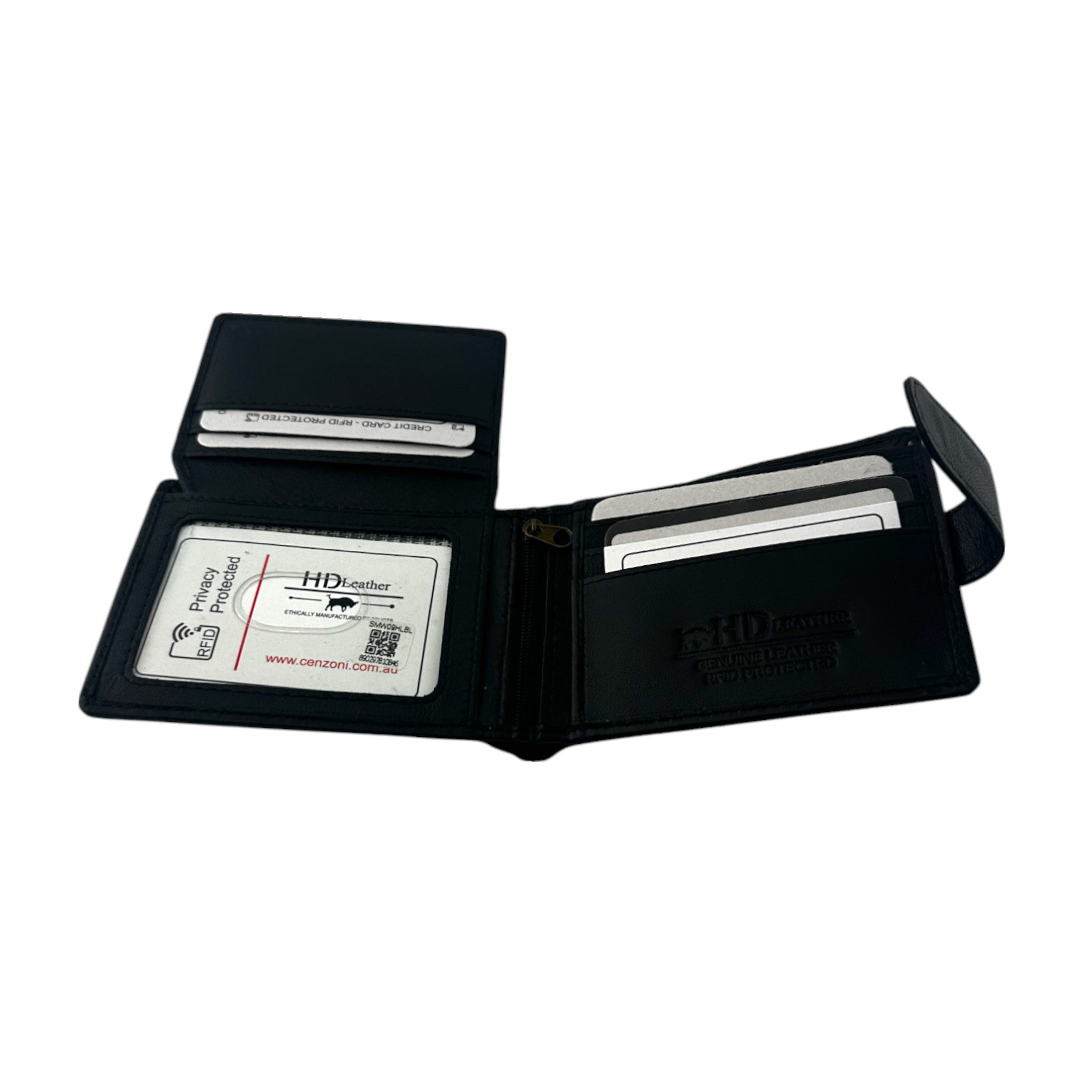 SMW09HL ~ Sheepskin Men's Tab Wallet