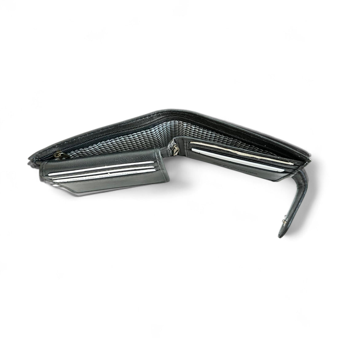 SMW09ZL ~ Men’s Sheepskin Wallet - Zip Note Compartment