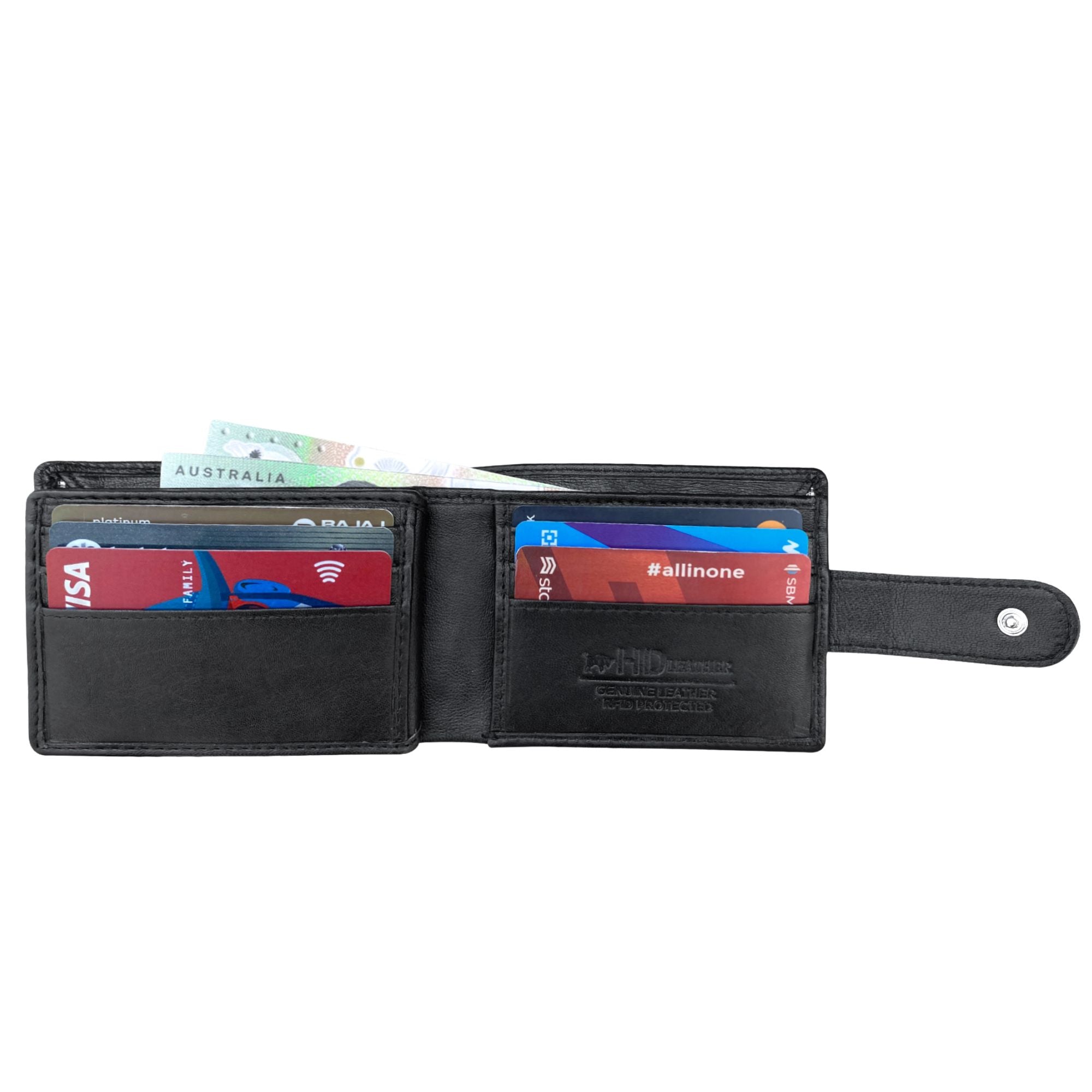 SMW06HL ~ Sheepskin Men's Tab Wallet