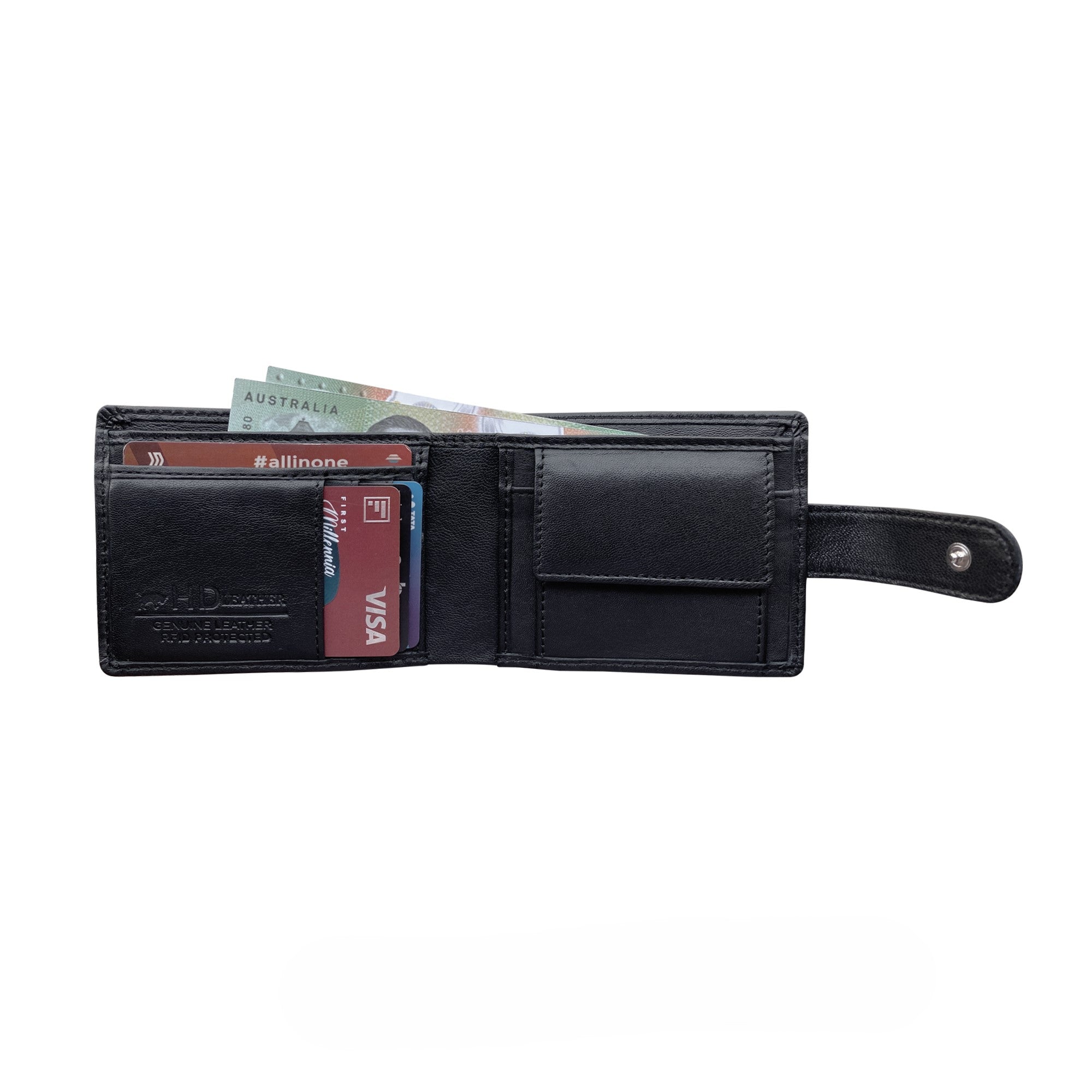 SMW13HL ~ Sheepskin Men's Tab Wallet