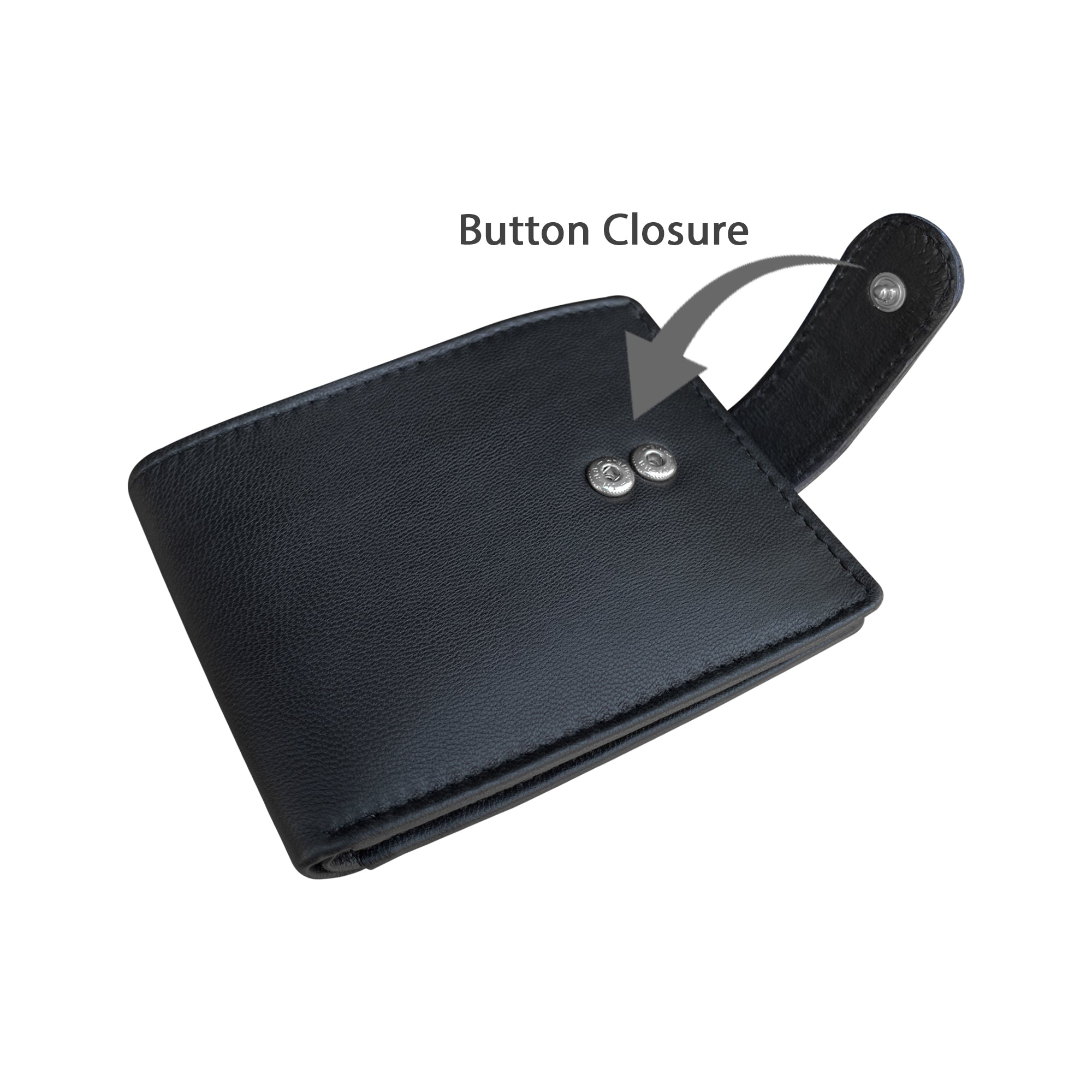 SMW13ZL ~ Sheepskin Men's Tab Wallet
