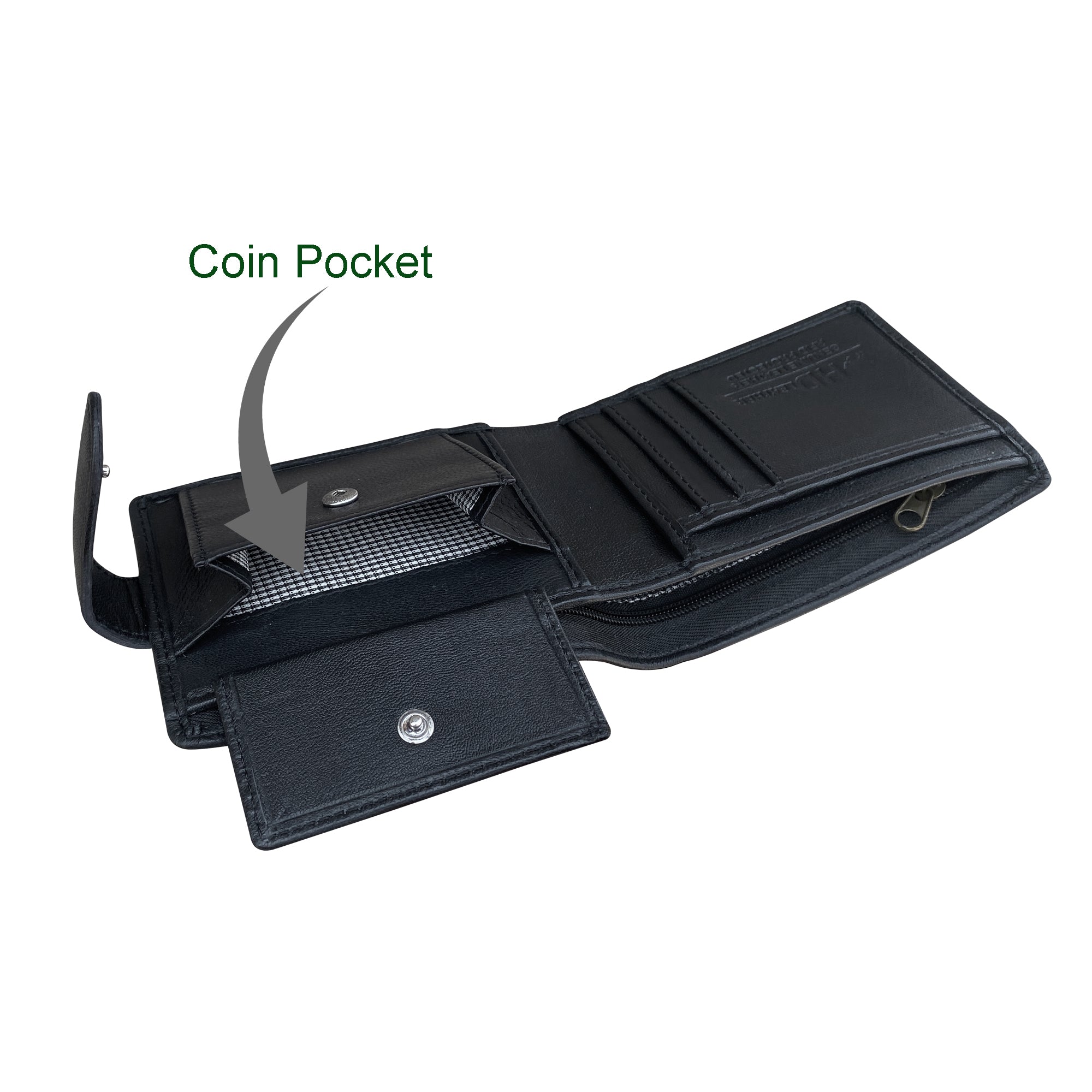 SMW13ZL ~ Sheepskin Men's Tab Wallet