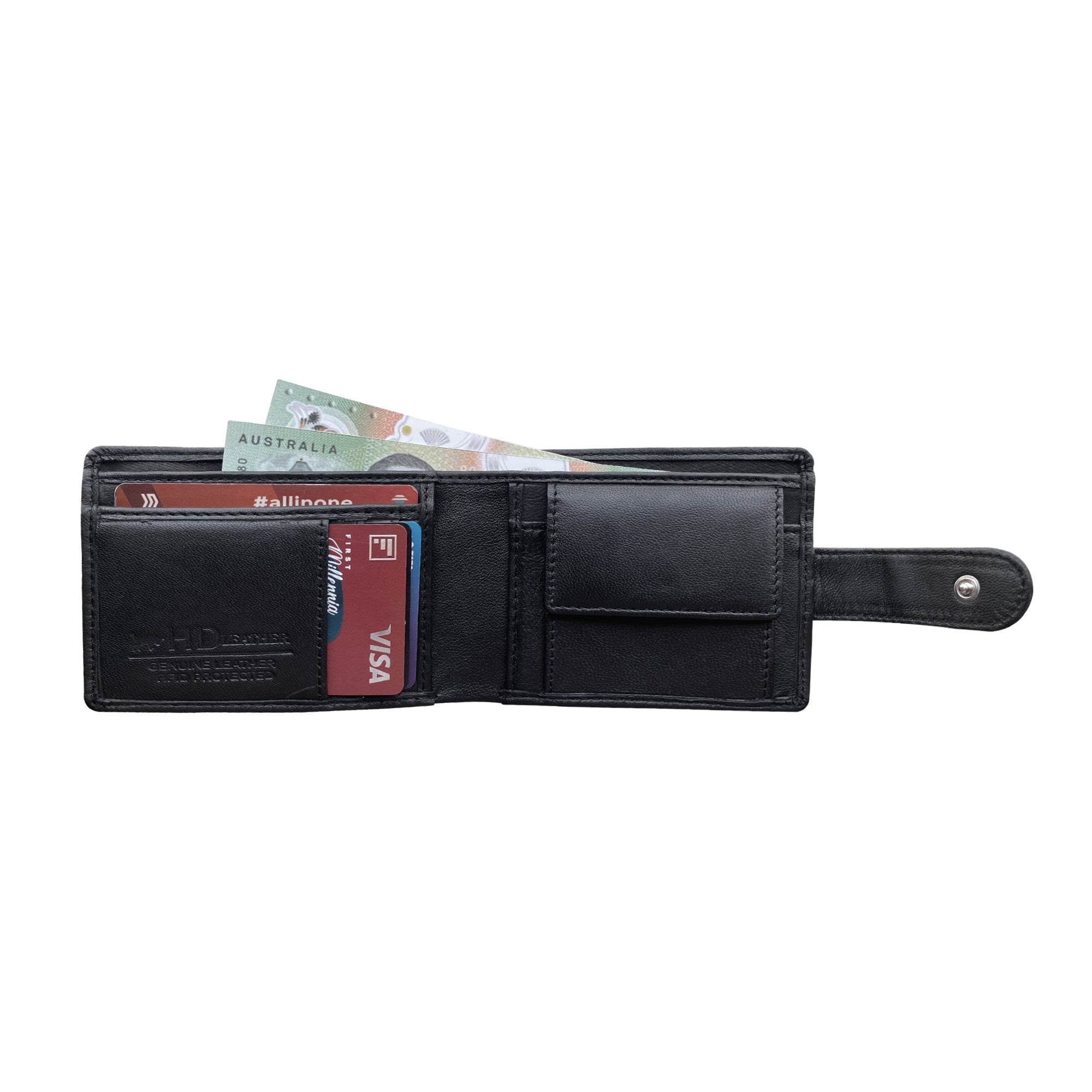 SMW13ZL ~ Sheepskin Men's Tab Wallet