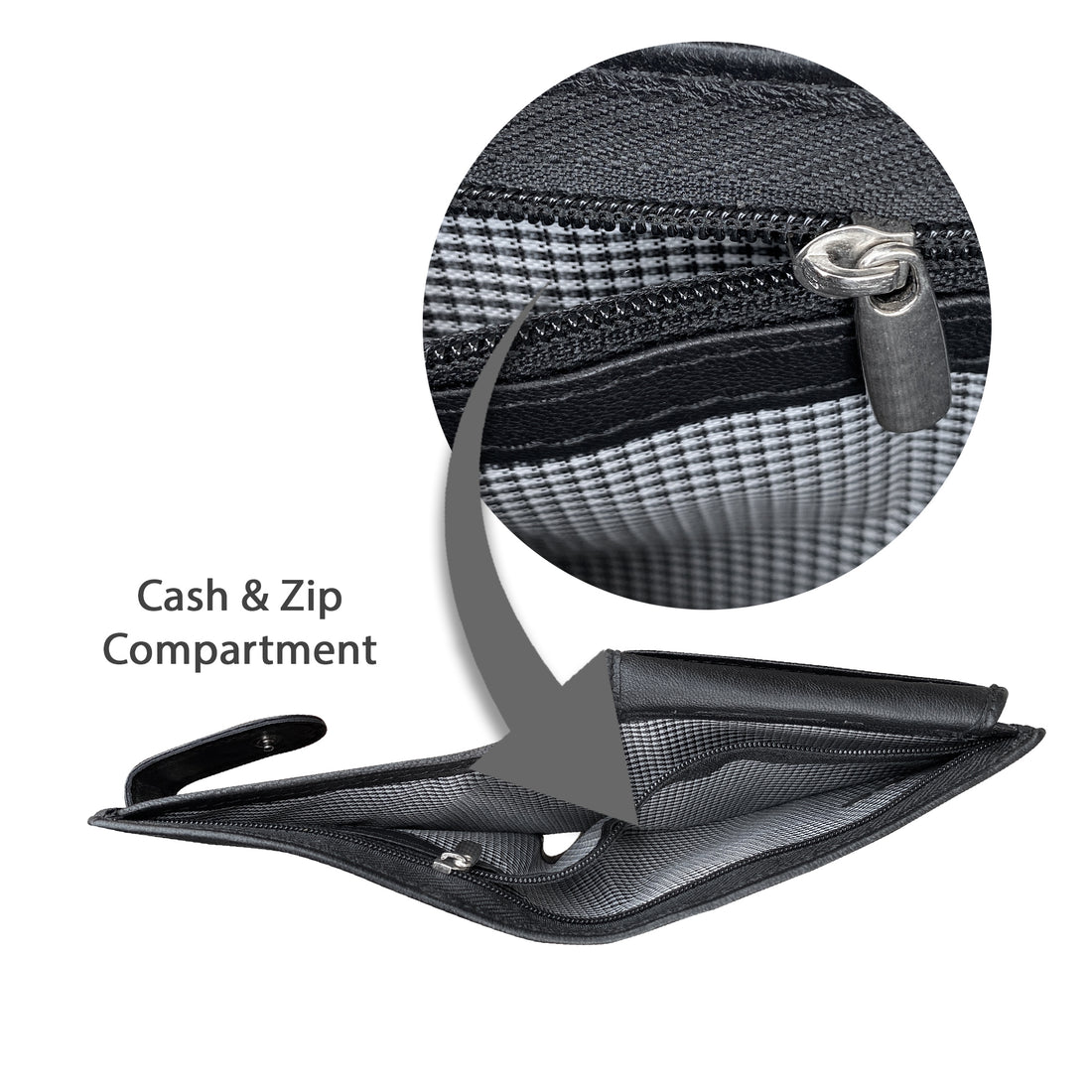 SMW16ZL ~ Sheepskin Men's Tab Wallet